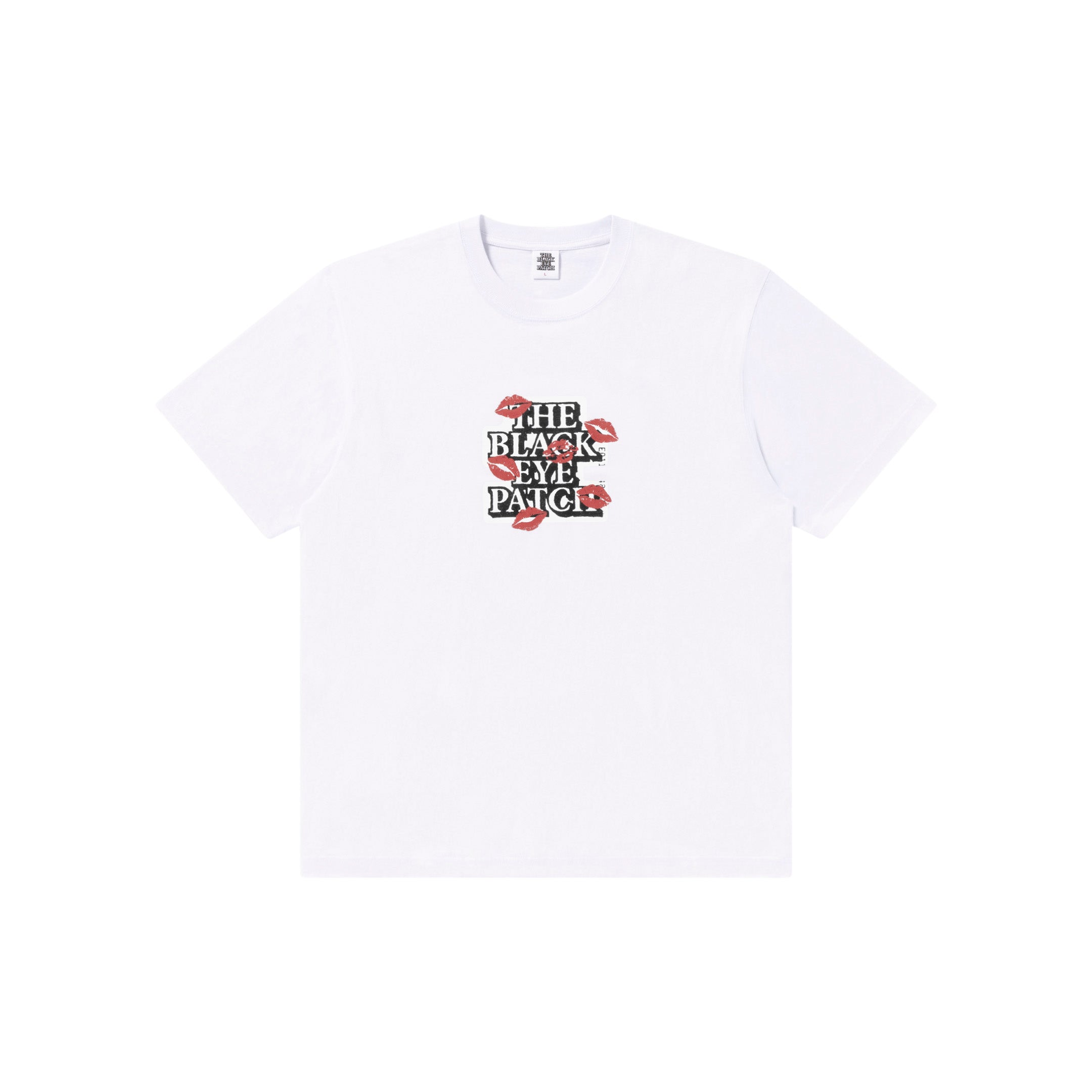 KISSES ON OG LABEL TEE WHITE