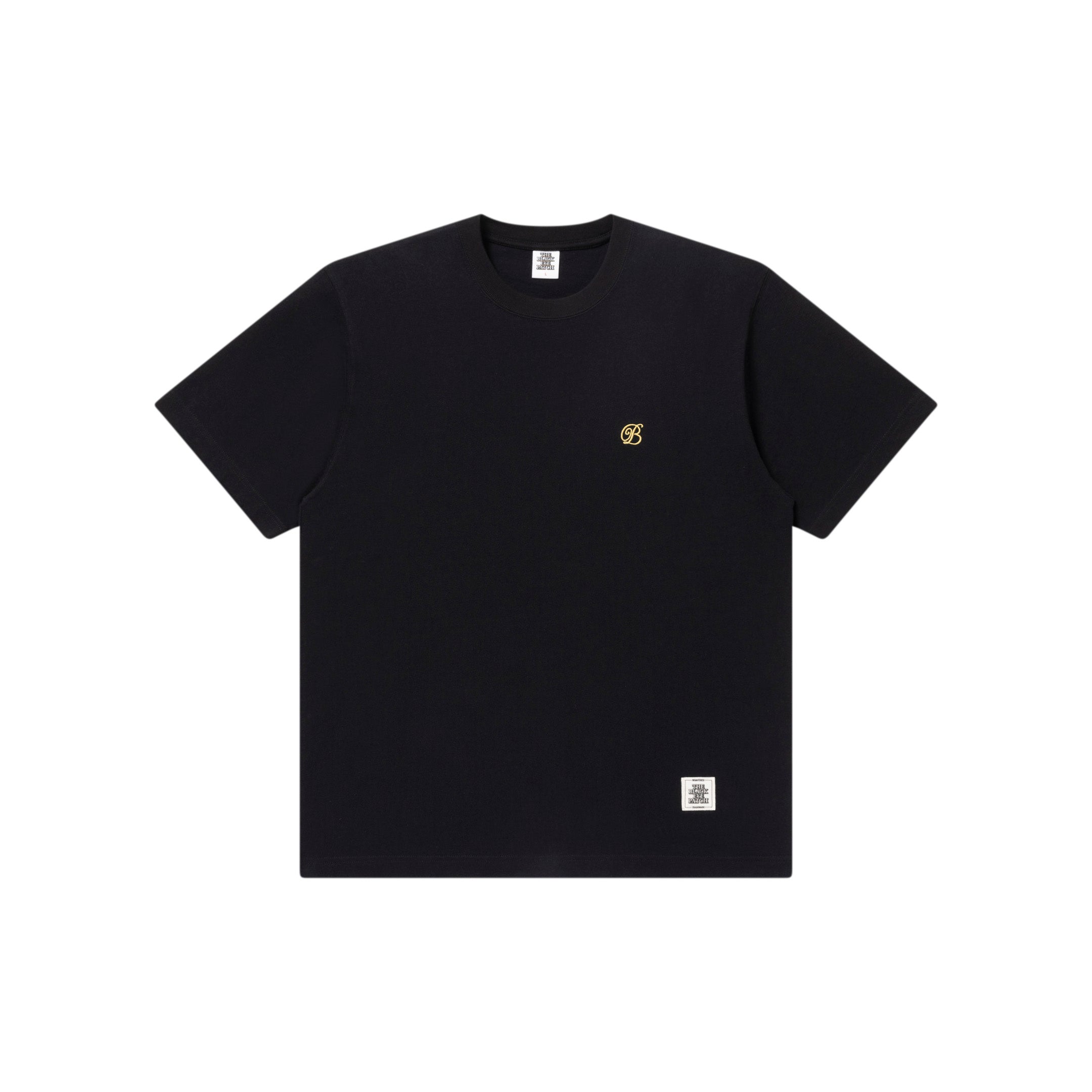 HEAVY WEIGHT SMALL B EMBLEM TEE BLACK