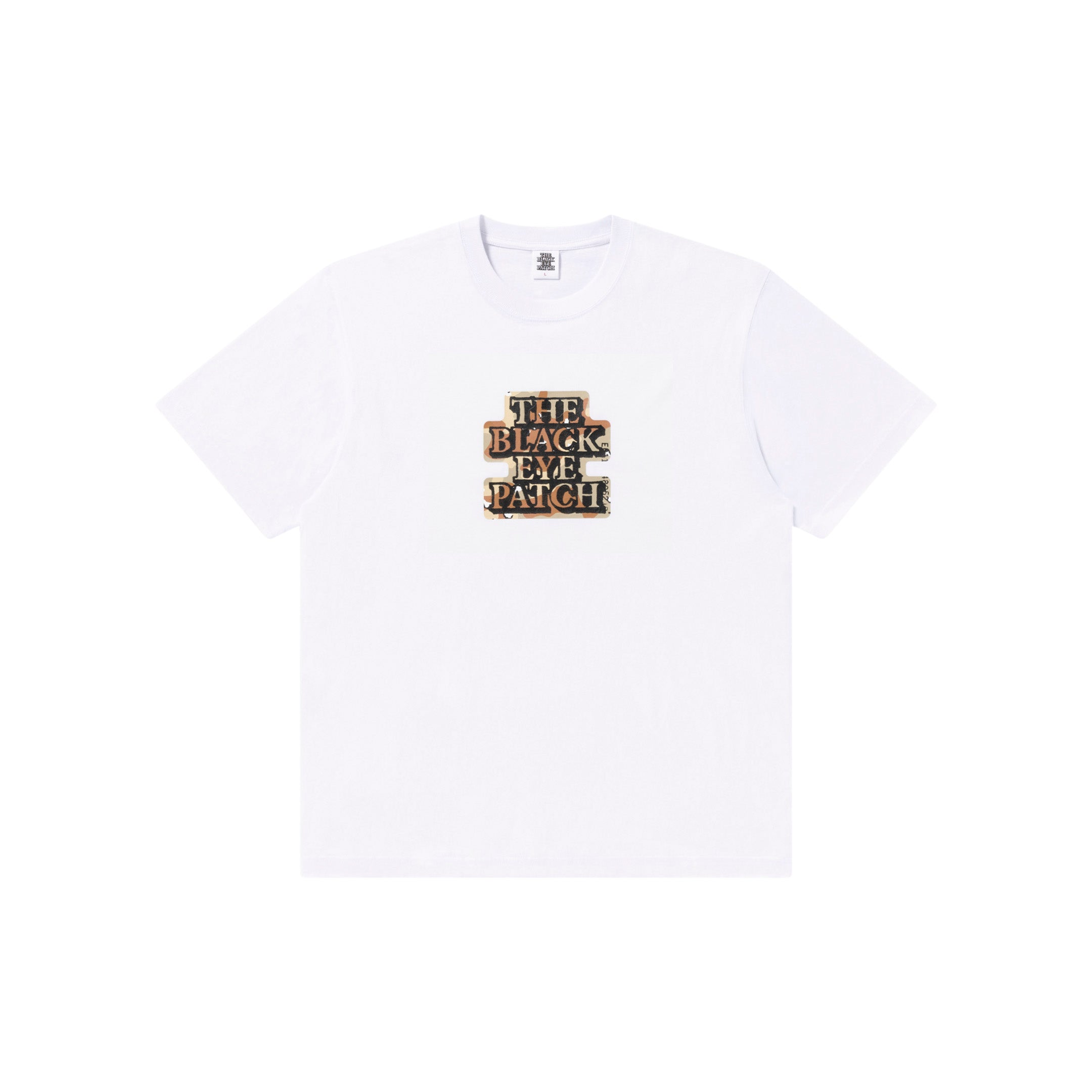 CHOCOLATE CHIP CAMO OG LABEL TEE WHITE