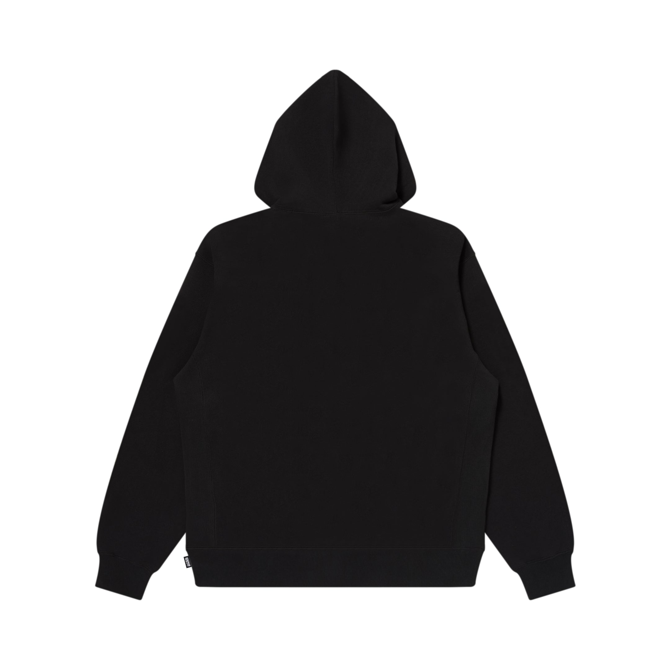 CAMOUFLAGED RHINESTONED OG LABEL HOODIE BLACK