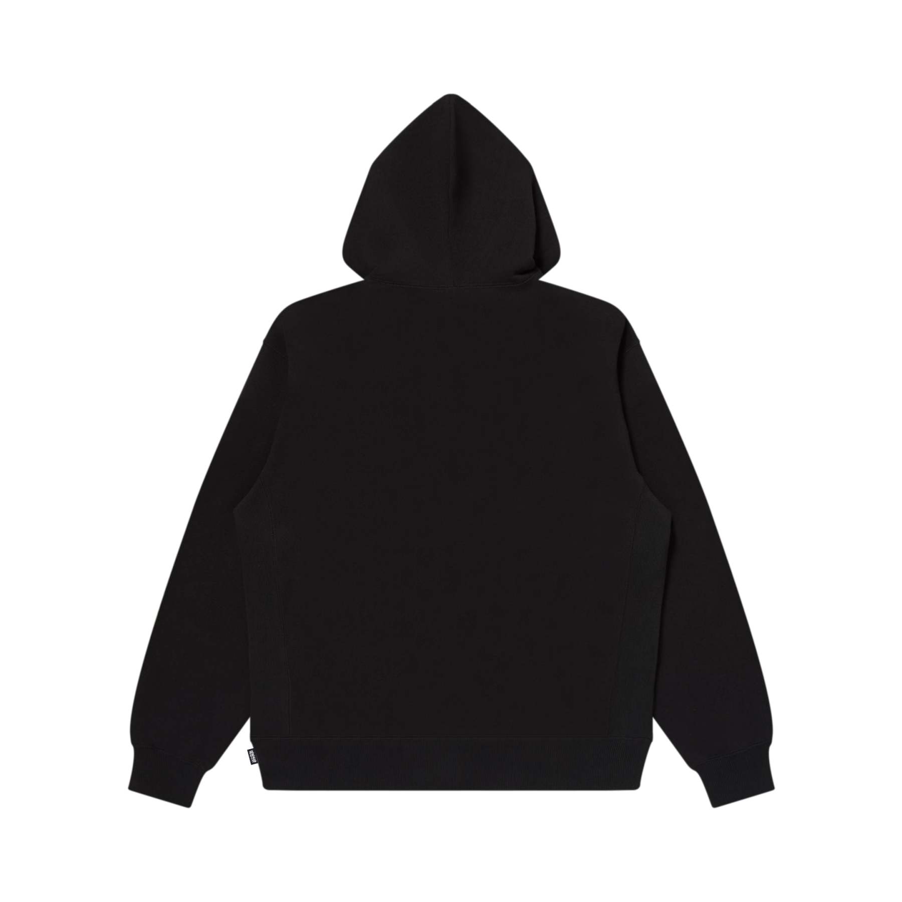 CAMOUFLAGED RHINESTONED OG LABEL HOODIE BLACK