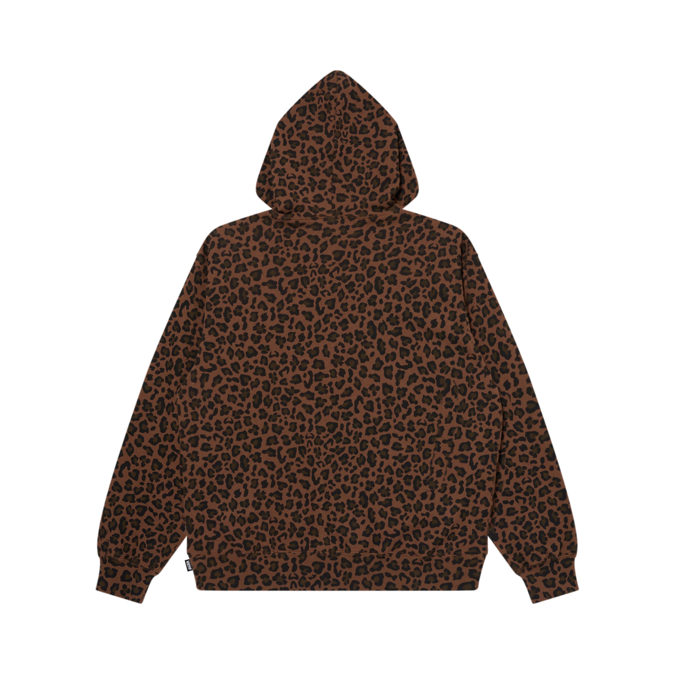 LEOPARD PATTERNED SMALL OG ZIP HOODIE