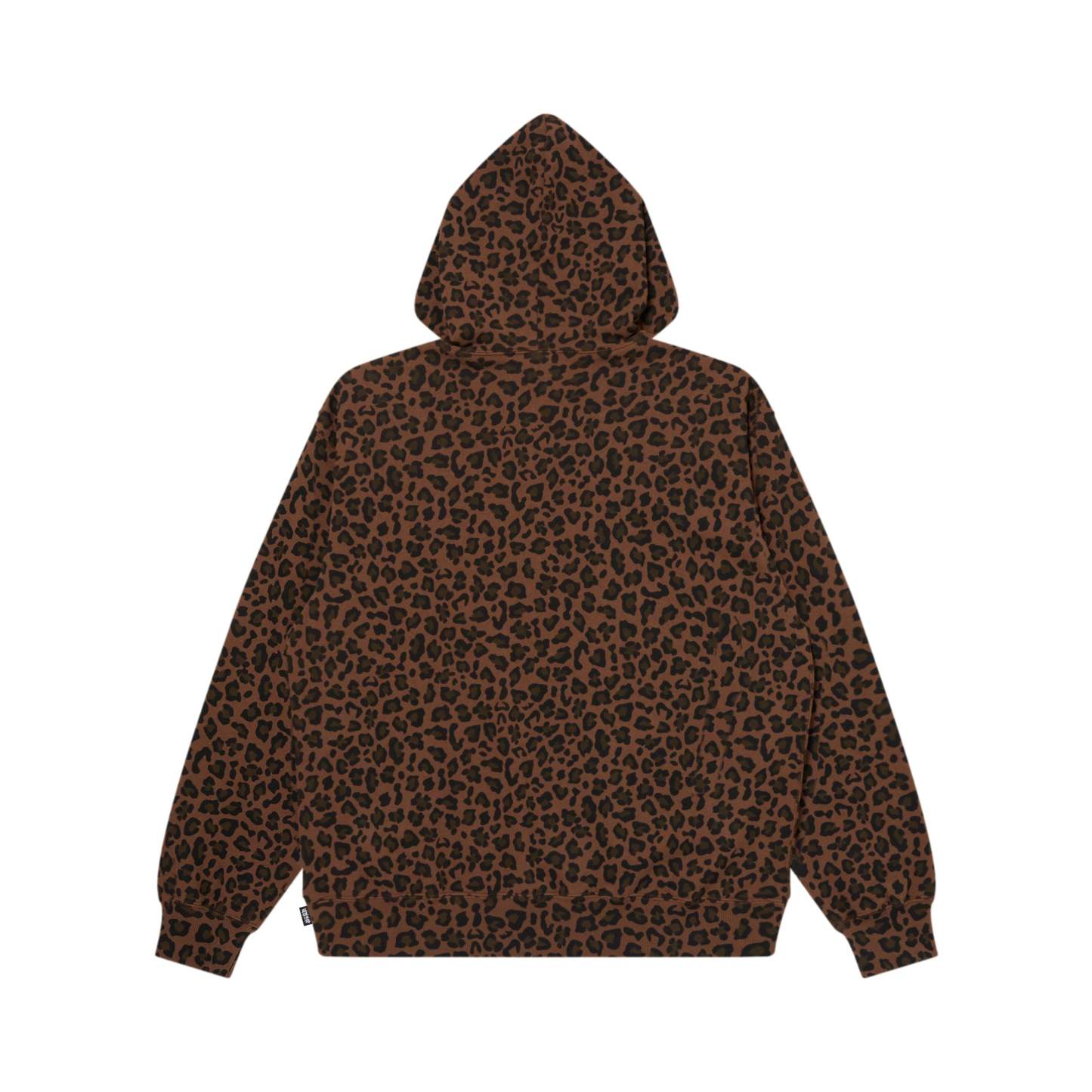 LEOPARD PATTERNED SMALL OG ZIP HOODIE