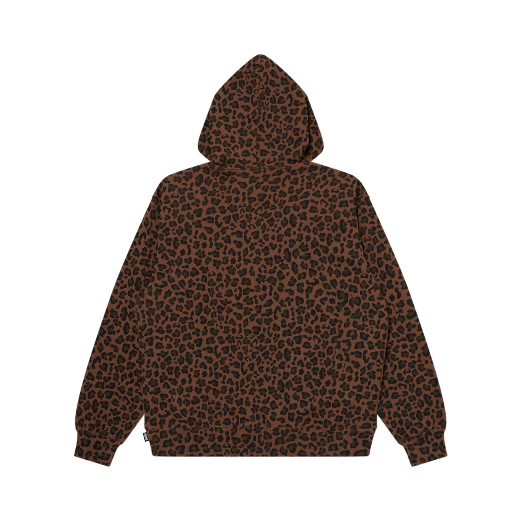 LEOPARD PATTERNED SMALL OG ZIP HOODIE