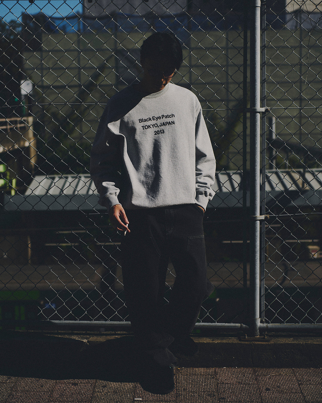 BRAND ORIGIN CREW SWEAT BLACK