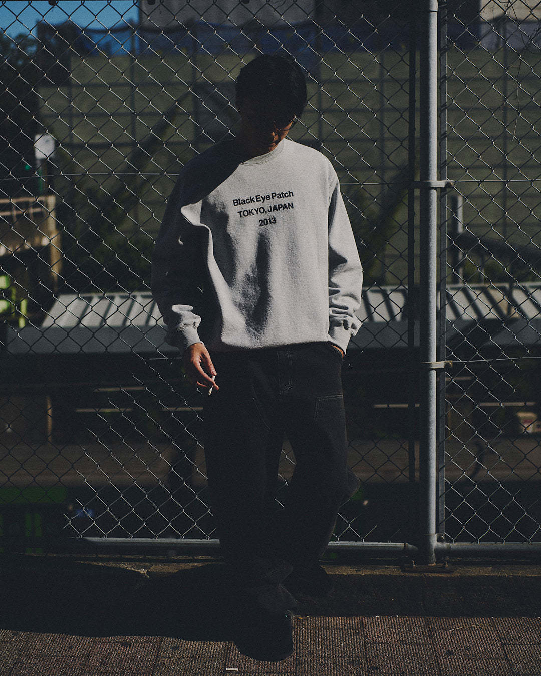 BRAND ORIGIN CREW SWEAT BLACK