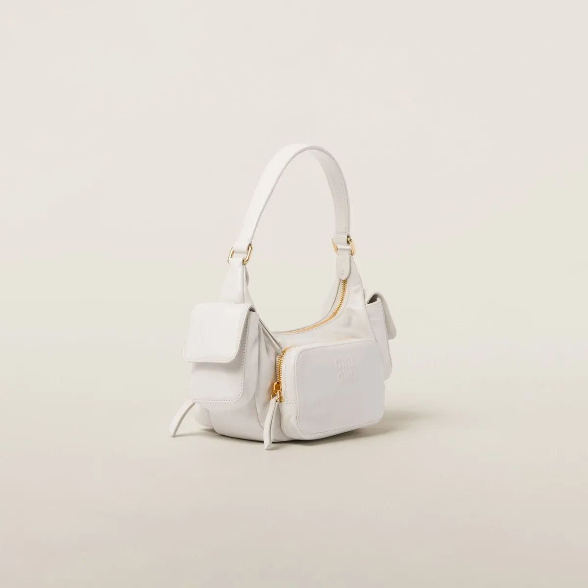 【MIU MIU】ナッパレザーポケットバッグ