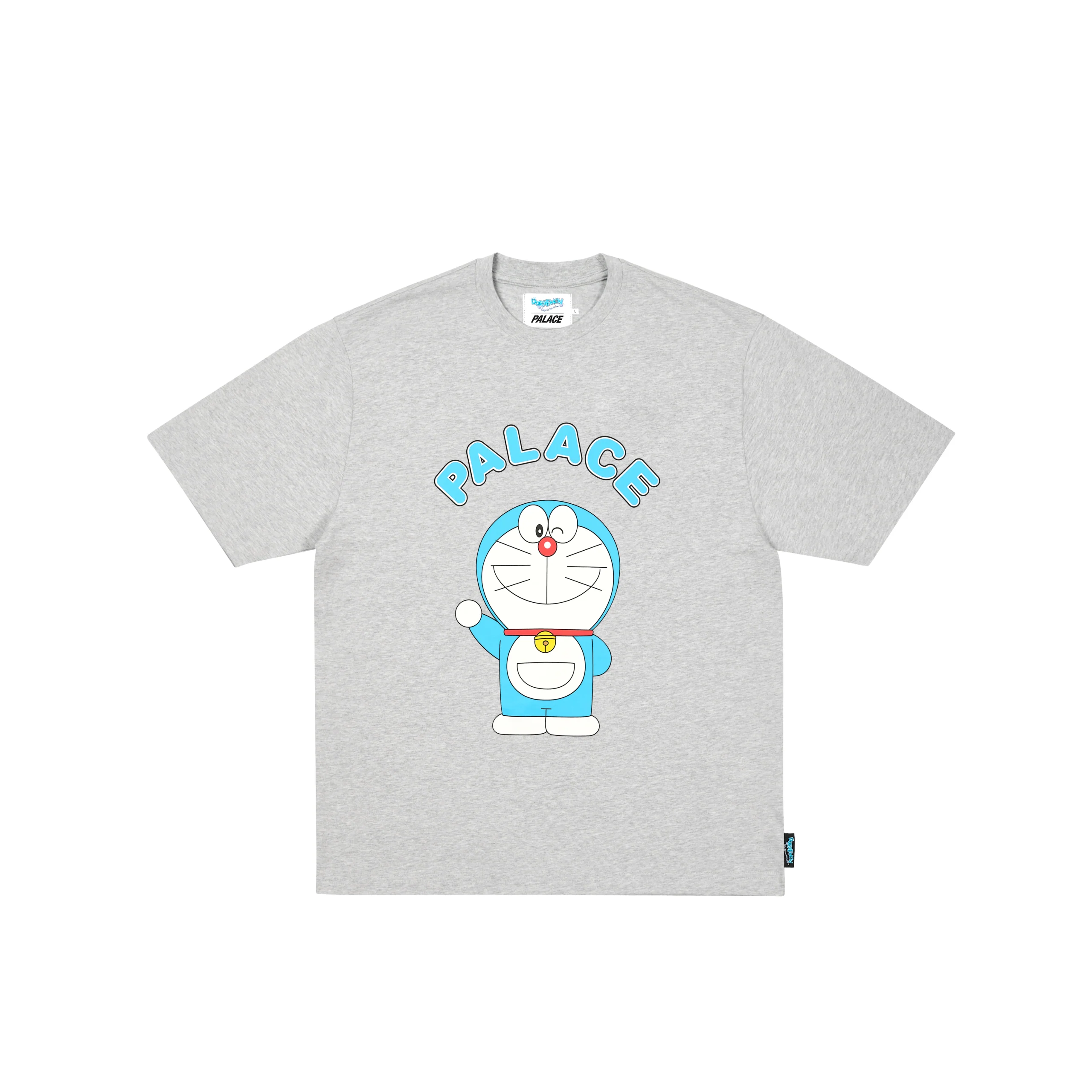 PALACE DORAEMON T- SHIRT GREY MARL