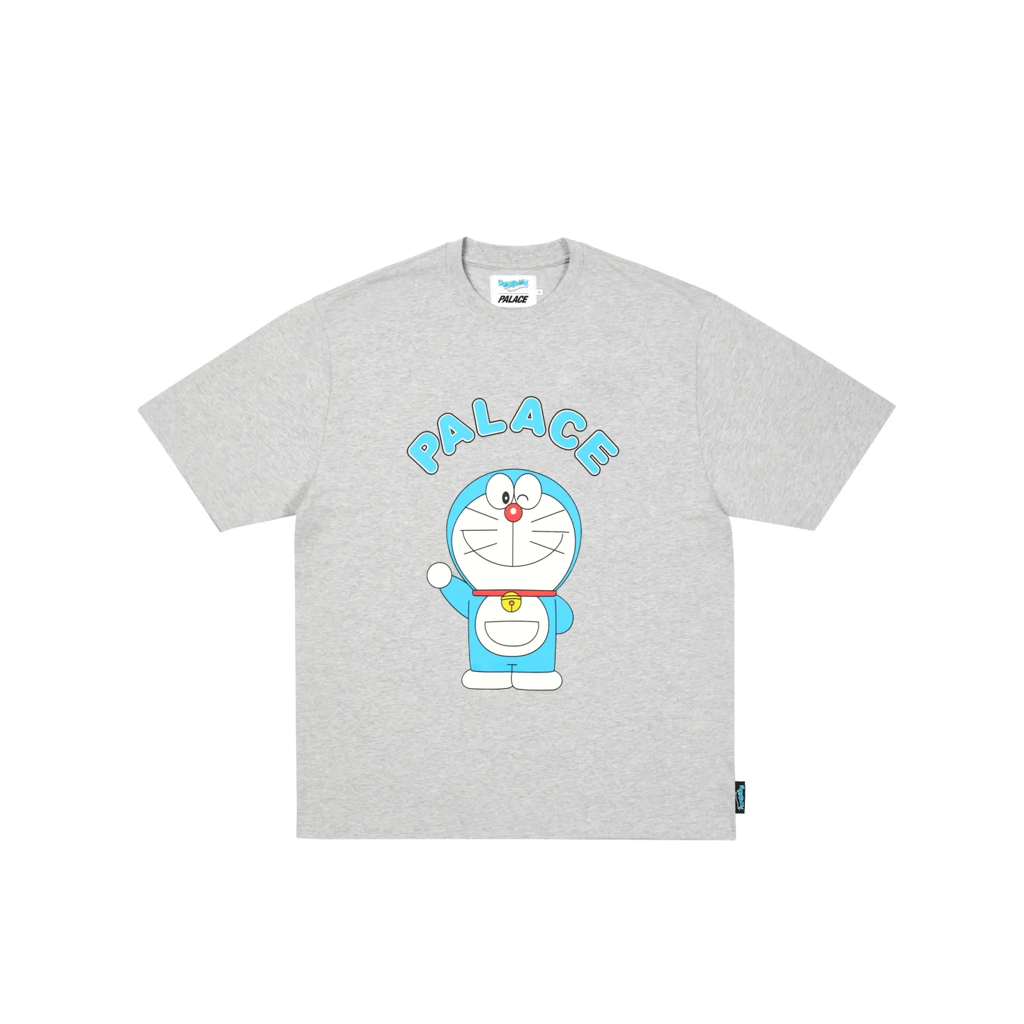 PALACE DORAEMON T- SHIRT GREY MARL