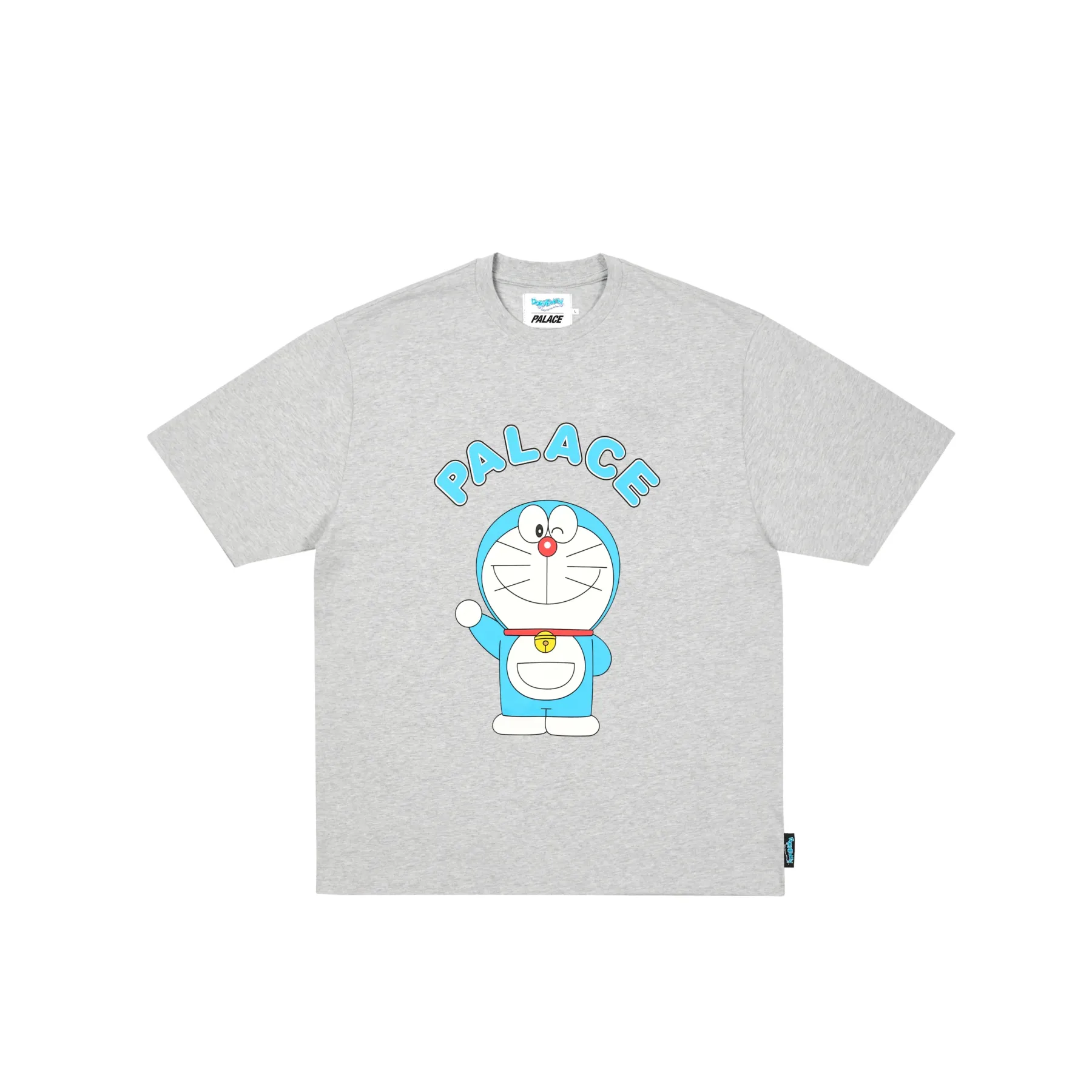 PALACE DORAEMON T- SHIRT GREY MARL