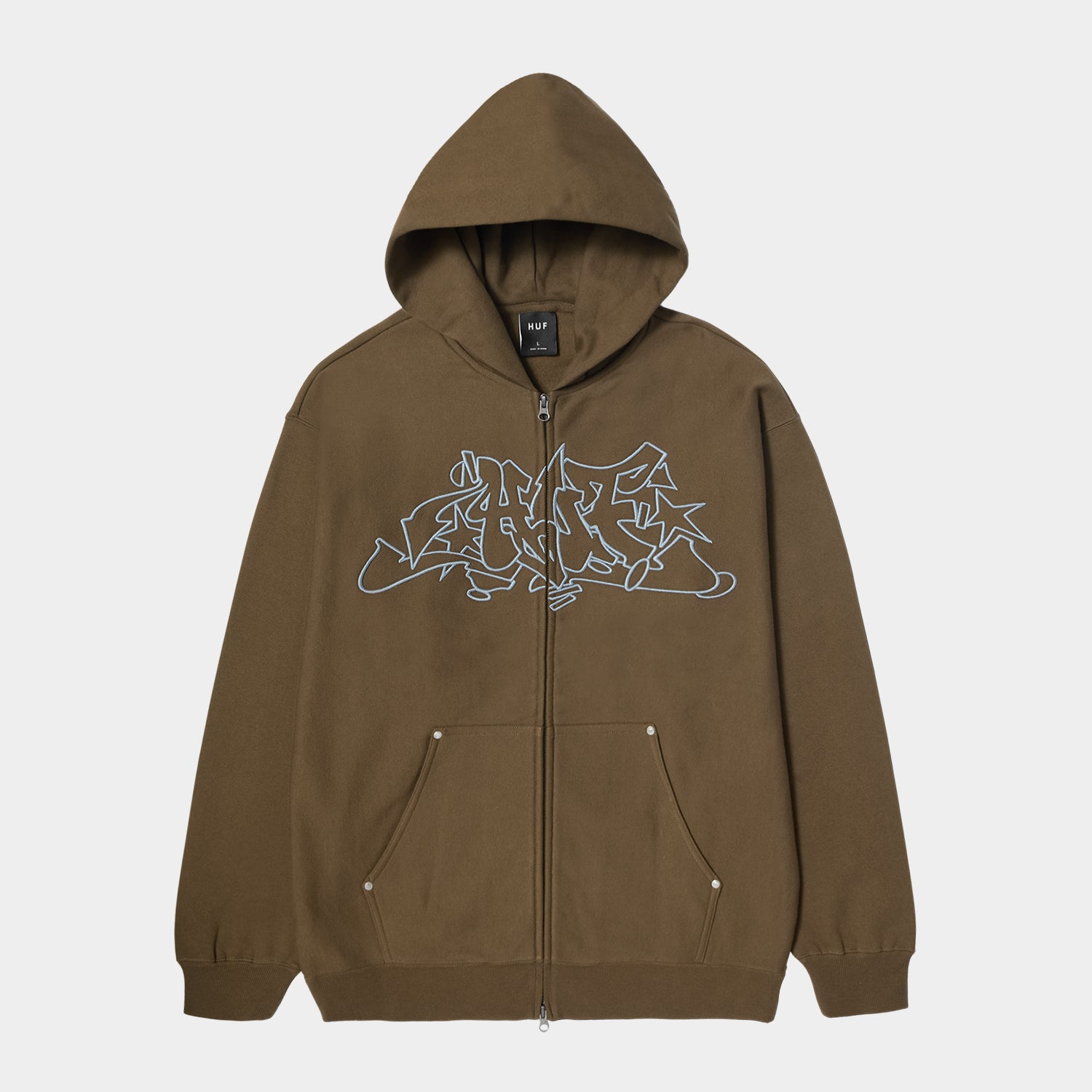 OUTLINES HEAVY WEIGHT FULL ZIP FLEECE
