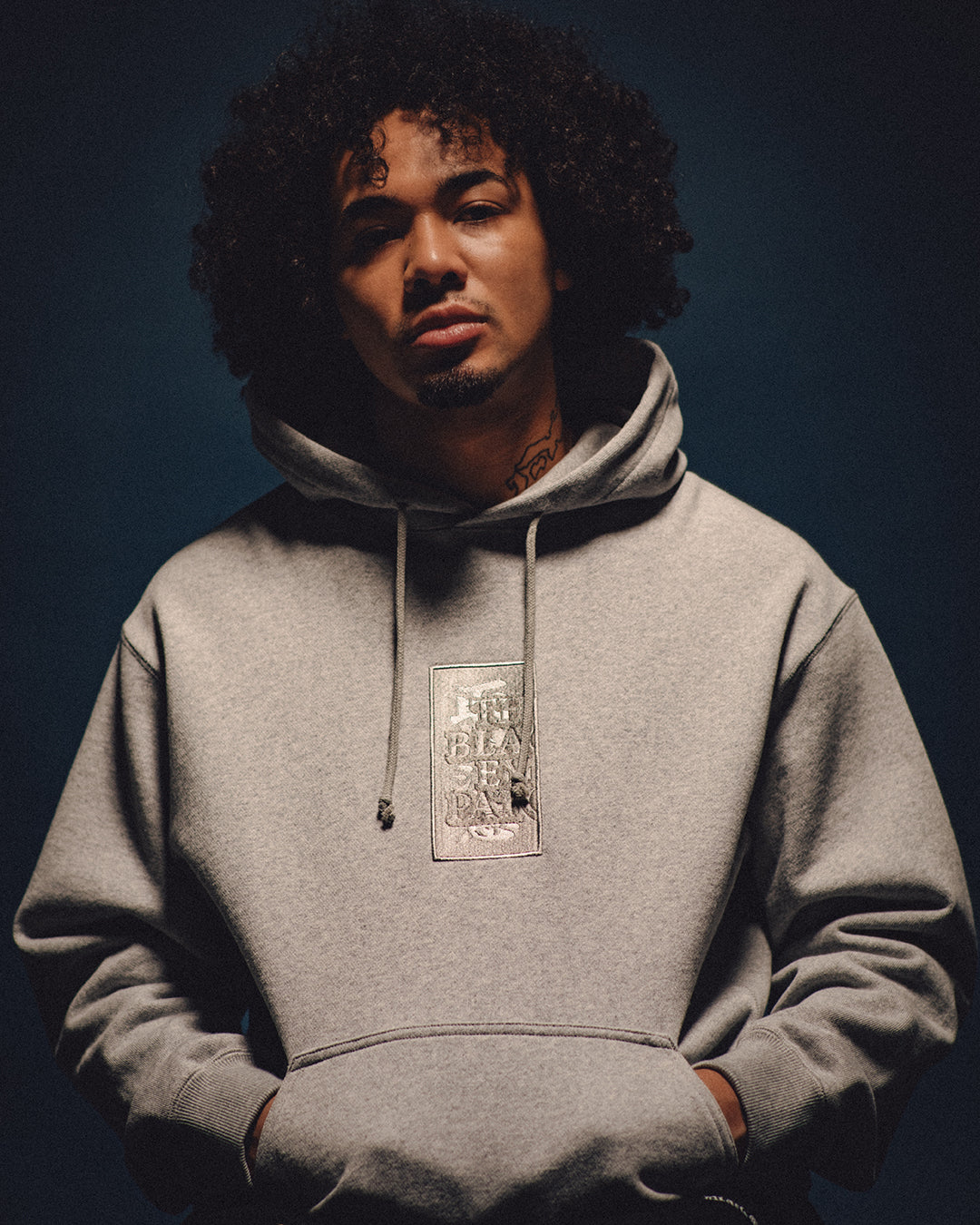 HANDLE WITH CARE HOODIE HEATHER GRAY