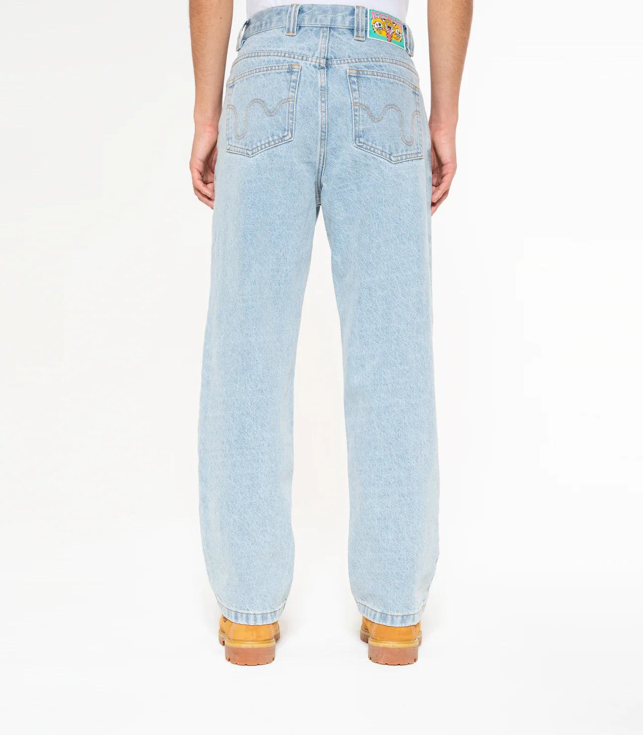 ICECREAM  Check Lined Denim Pant