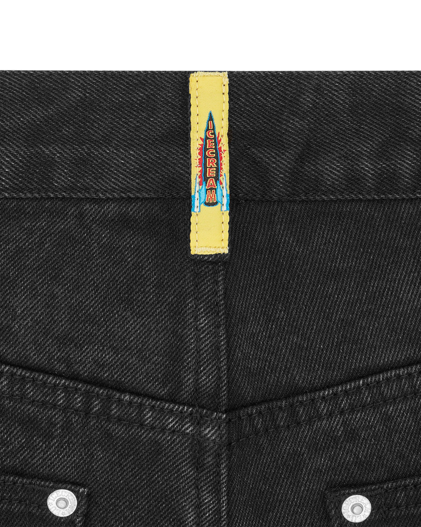 ICECREAM  Running Dog Denim Shorts