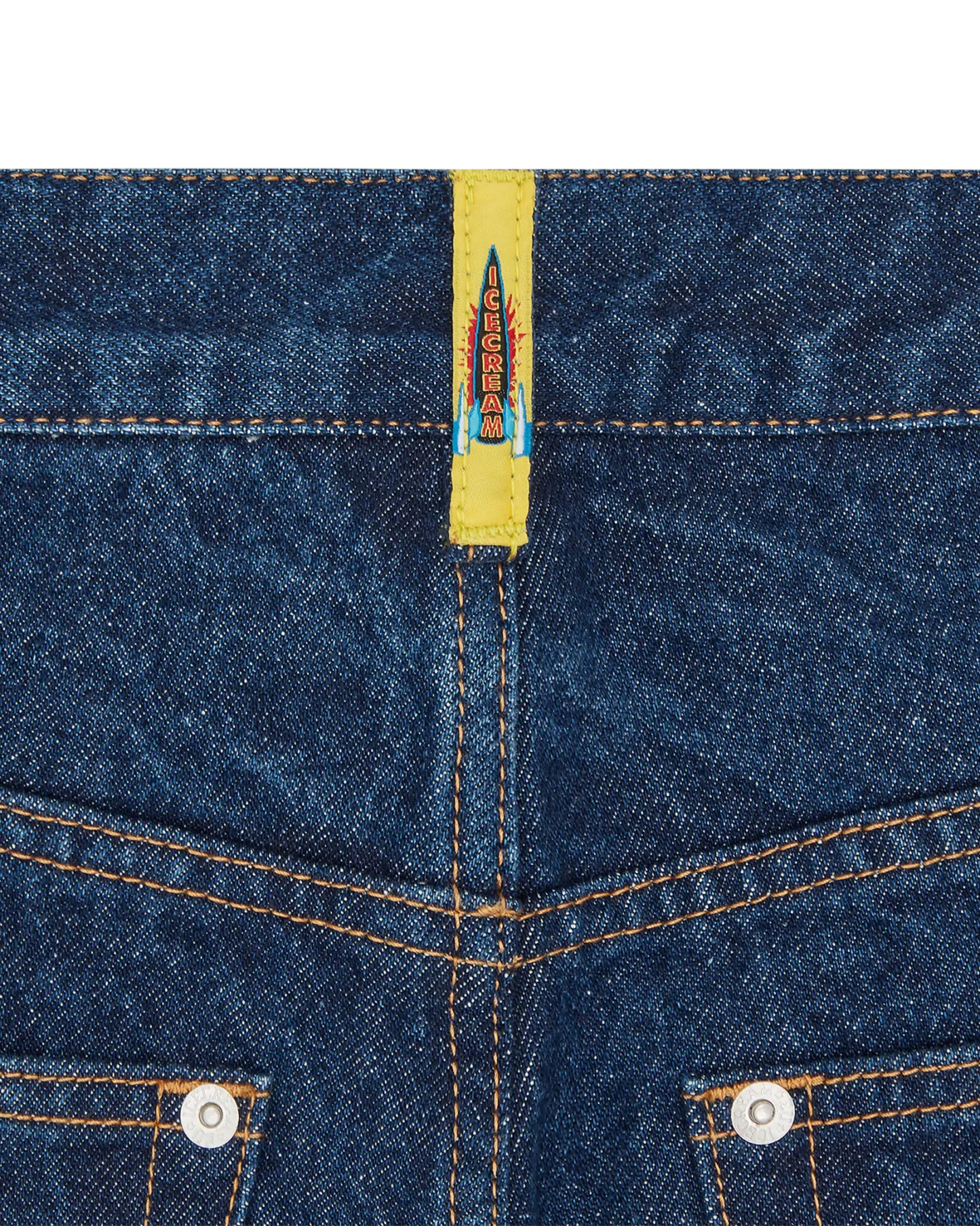 ICECREAM  Running Dog Denim Shorts