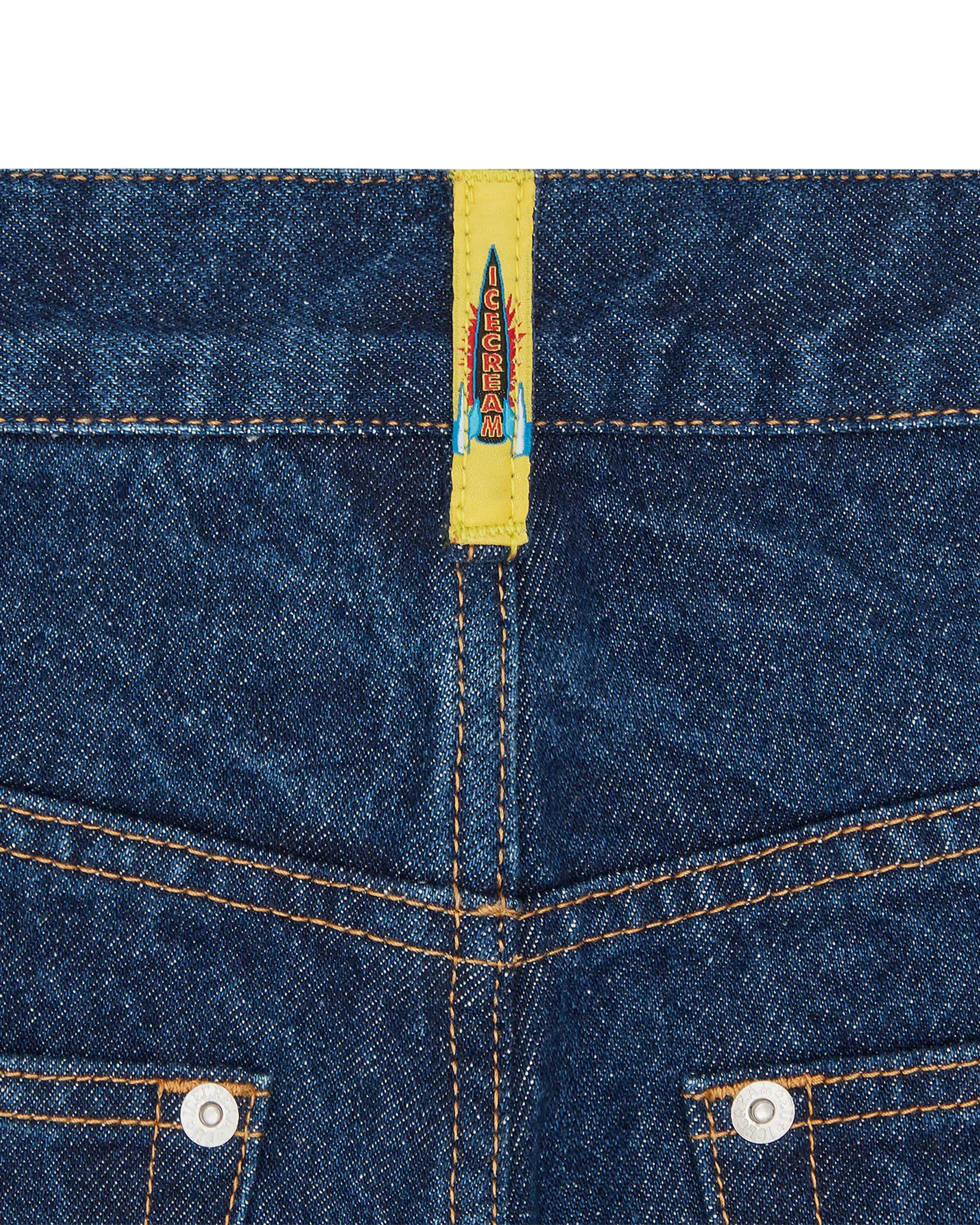 ICECREAM  Running Dog Denim Shorts