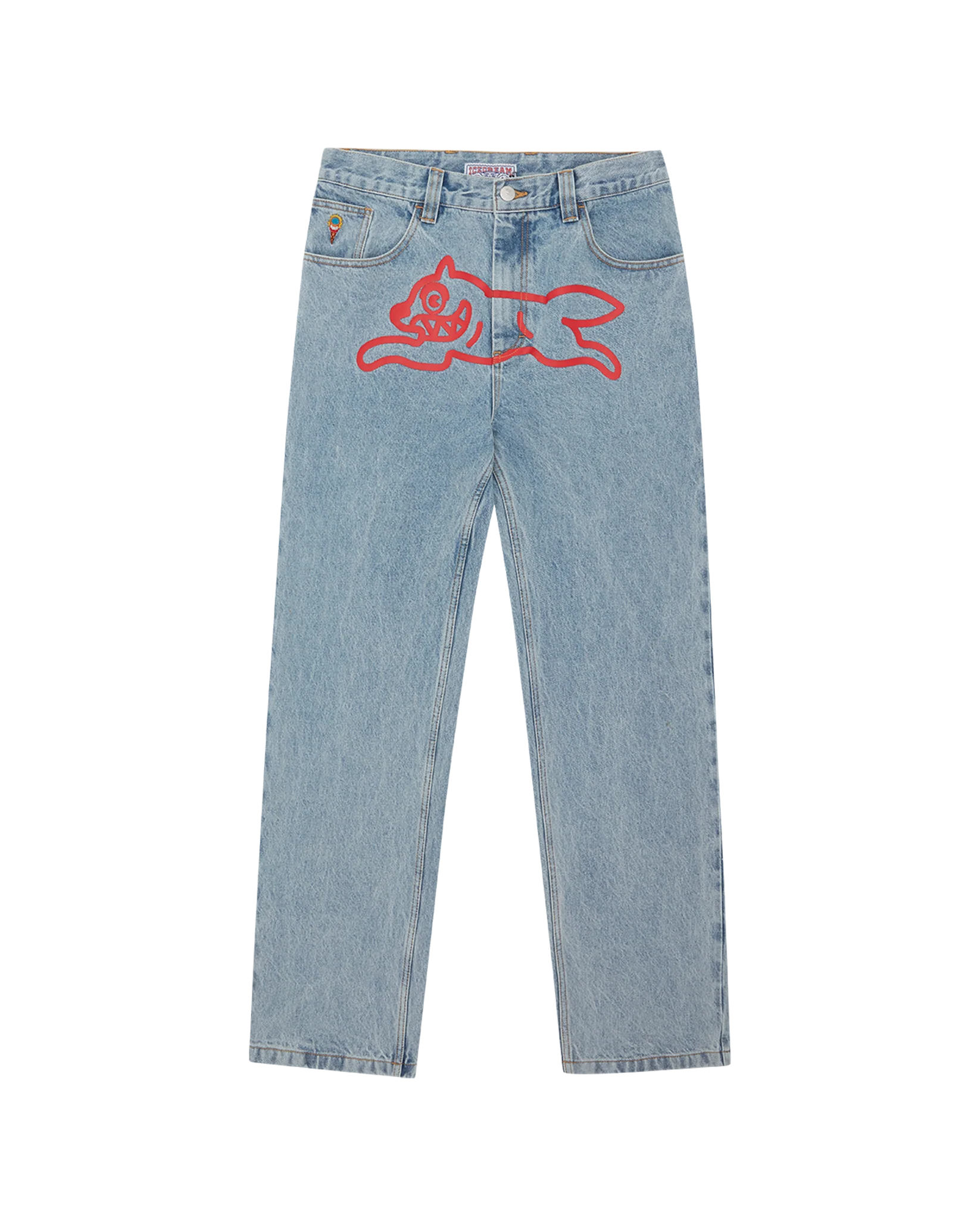 ICECREAM  Running Dog Double Scoop Denim Pant