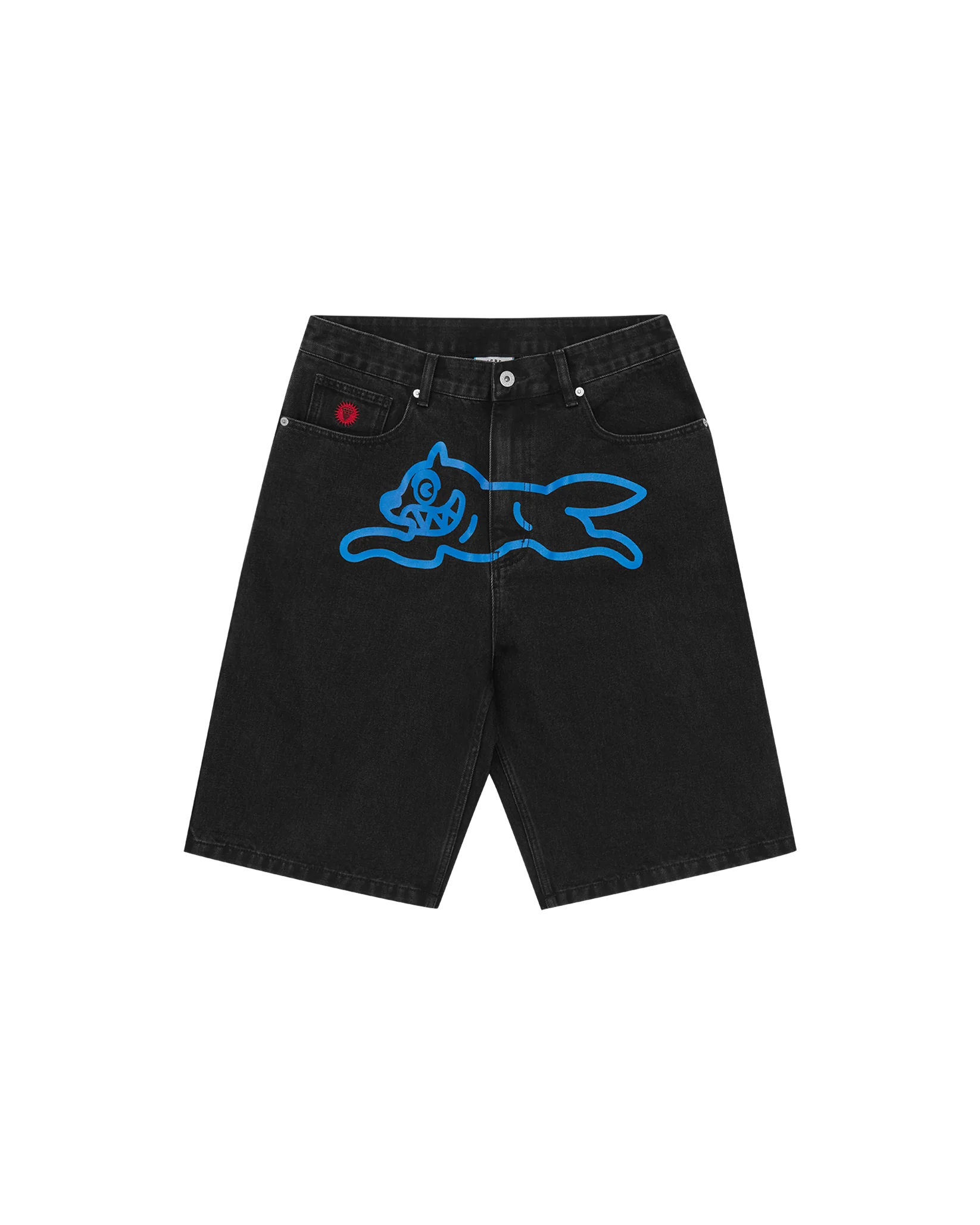 ICECREAM  Running Dog Denim Shorts