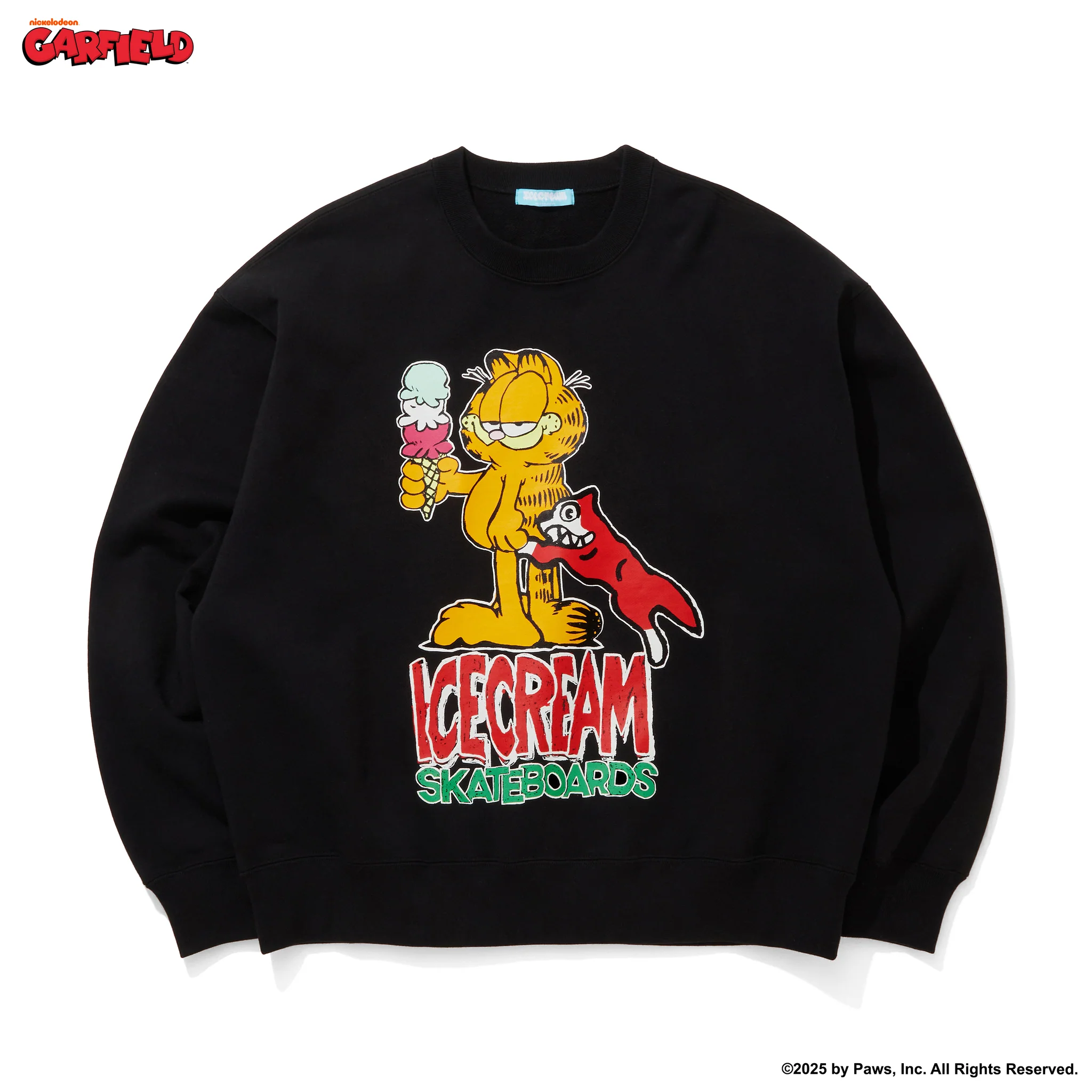 ICECREAM x GARFIELD COTTON SWEATSHIRT