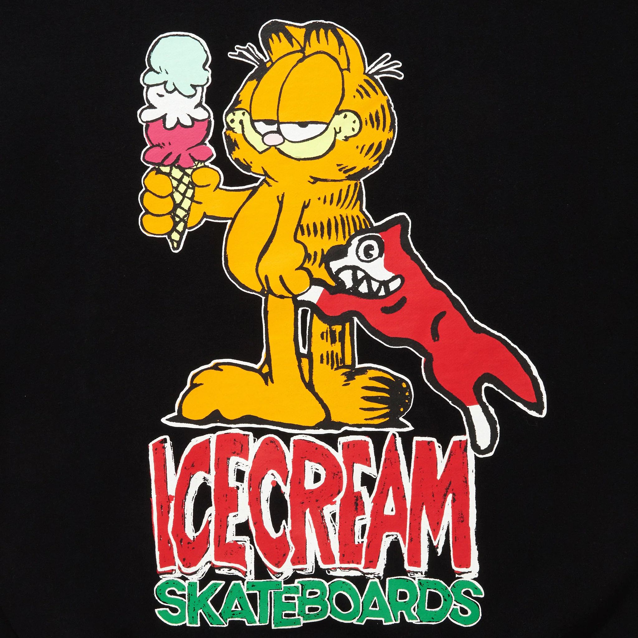 ICECREAM x GARFIELD COTTON SWEATSHIRT