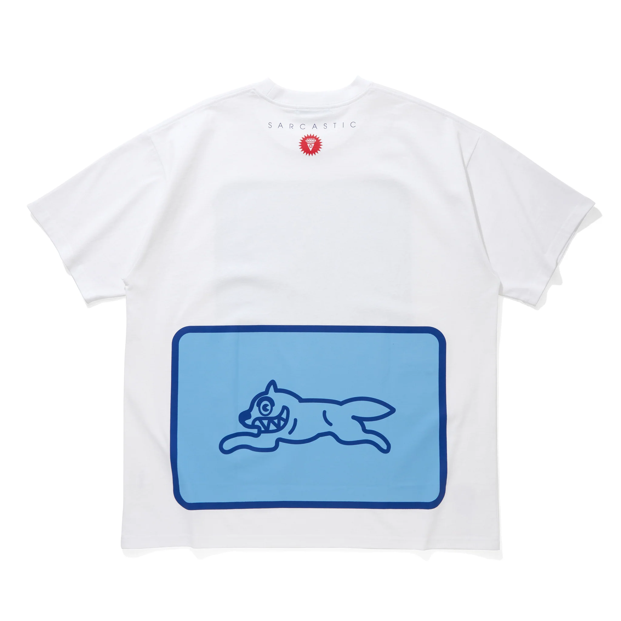 ICECREAM x SARCASTIC COTTON T-SHIRT BLOCKS