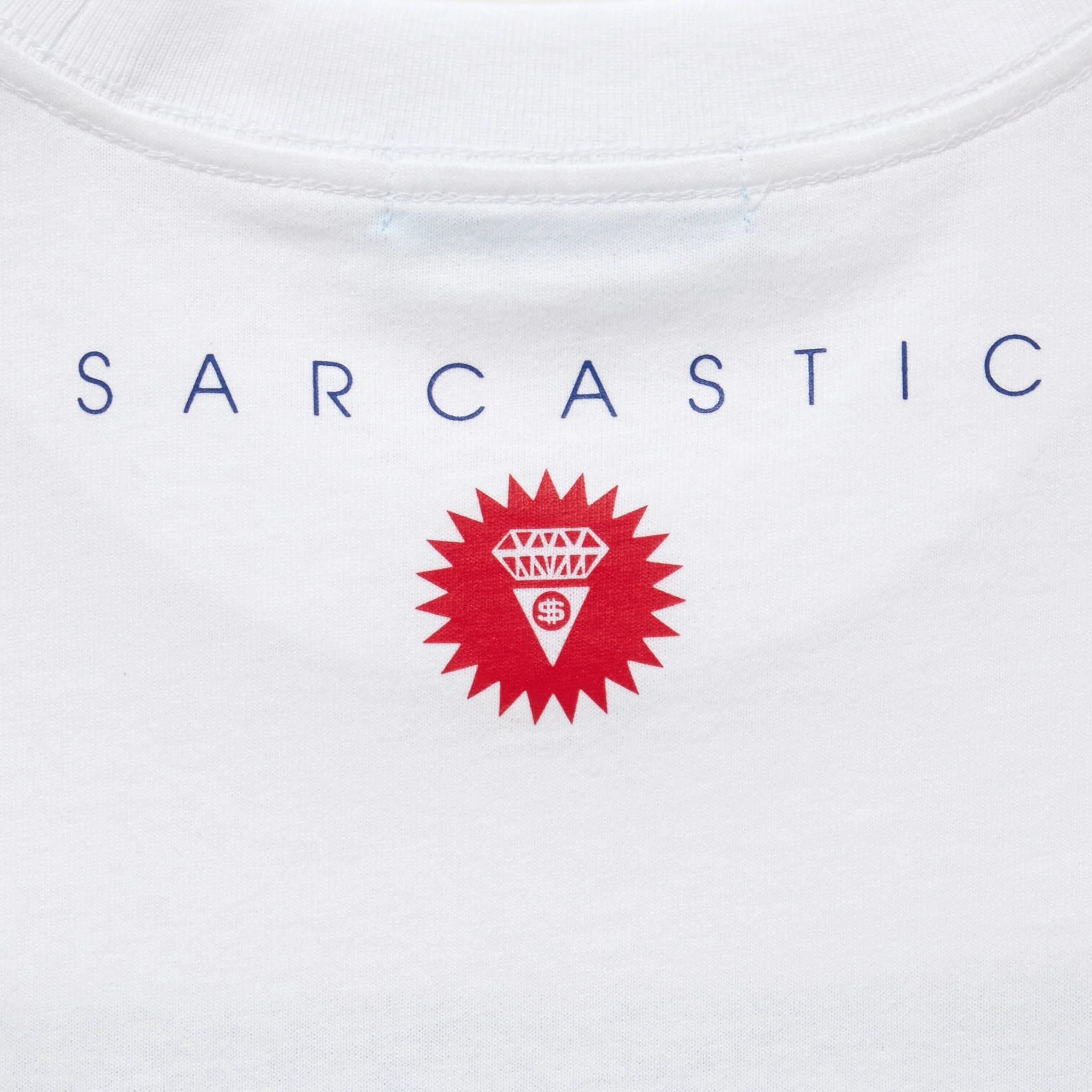 ICECREAM x SARCASTIC COTTON T-SHIRT BLOCKS