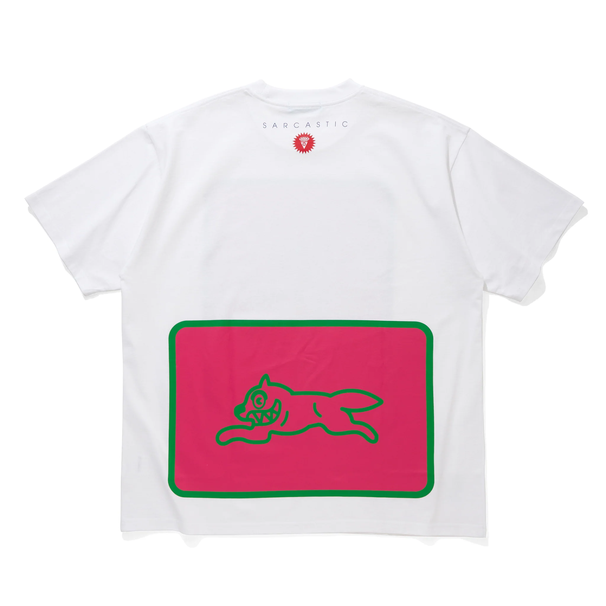 ICECREAM x SARCASTIC COTTON T-SHIRT BLOCKS