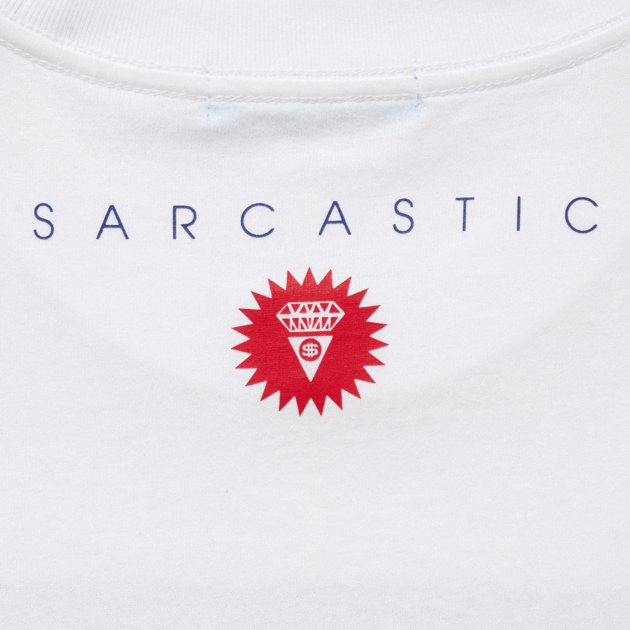 ICECREAM x SARCASTIC COTTON T-SHIRT BLOCKS