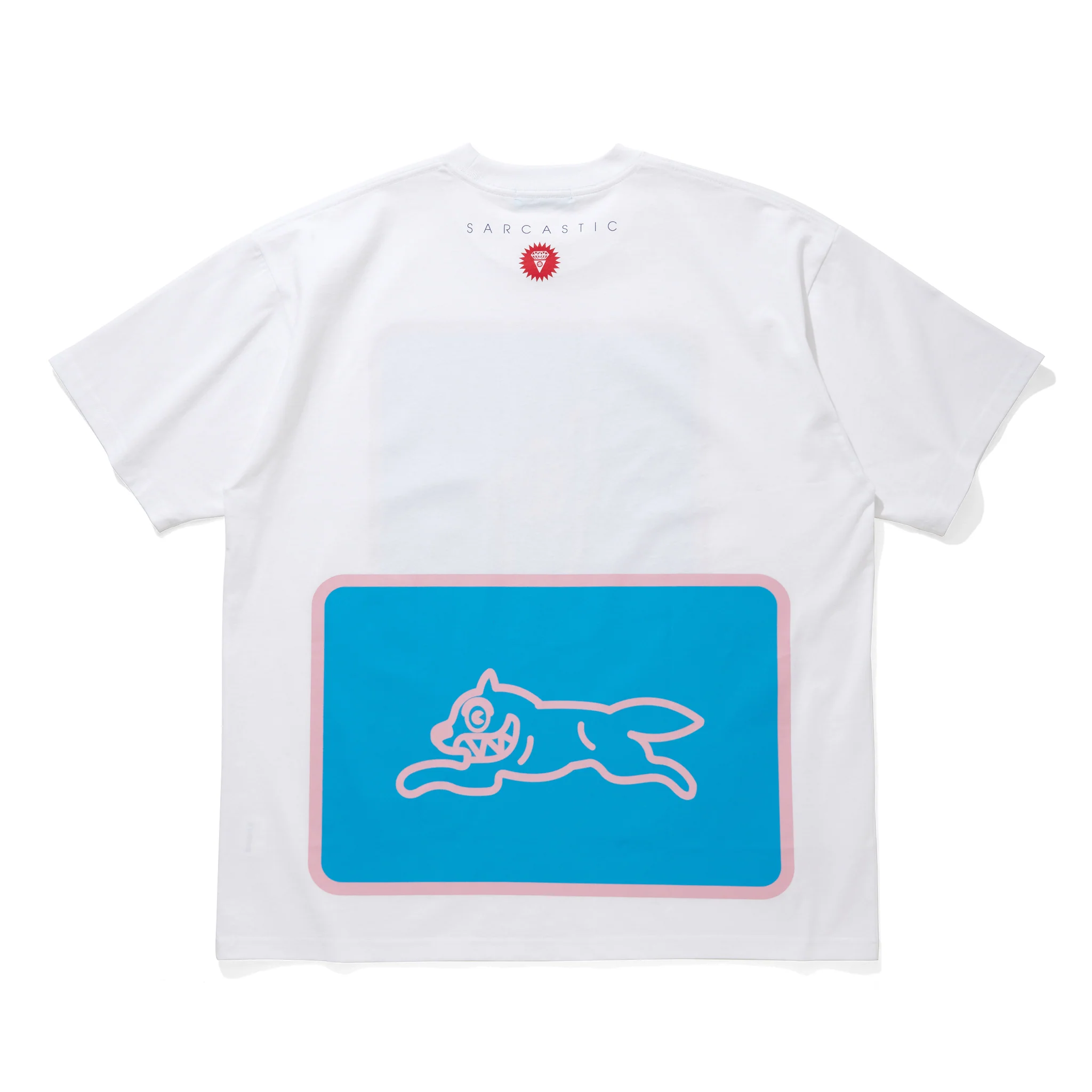 ICECREAM x SARCASTIC COTTON T-SHIRT BLOCKS