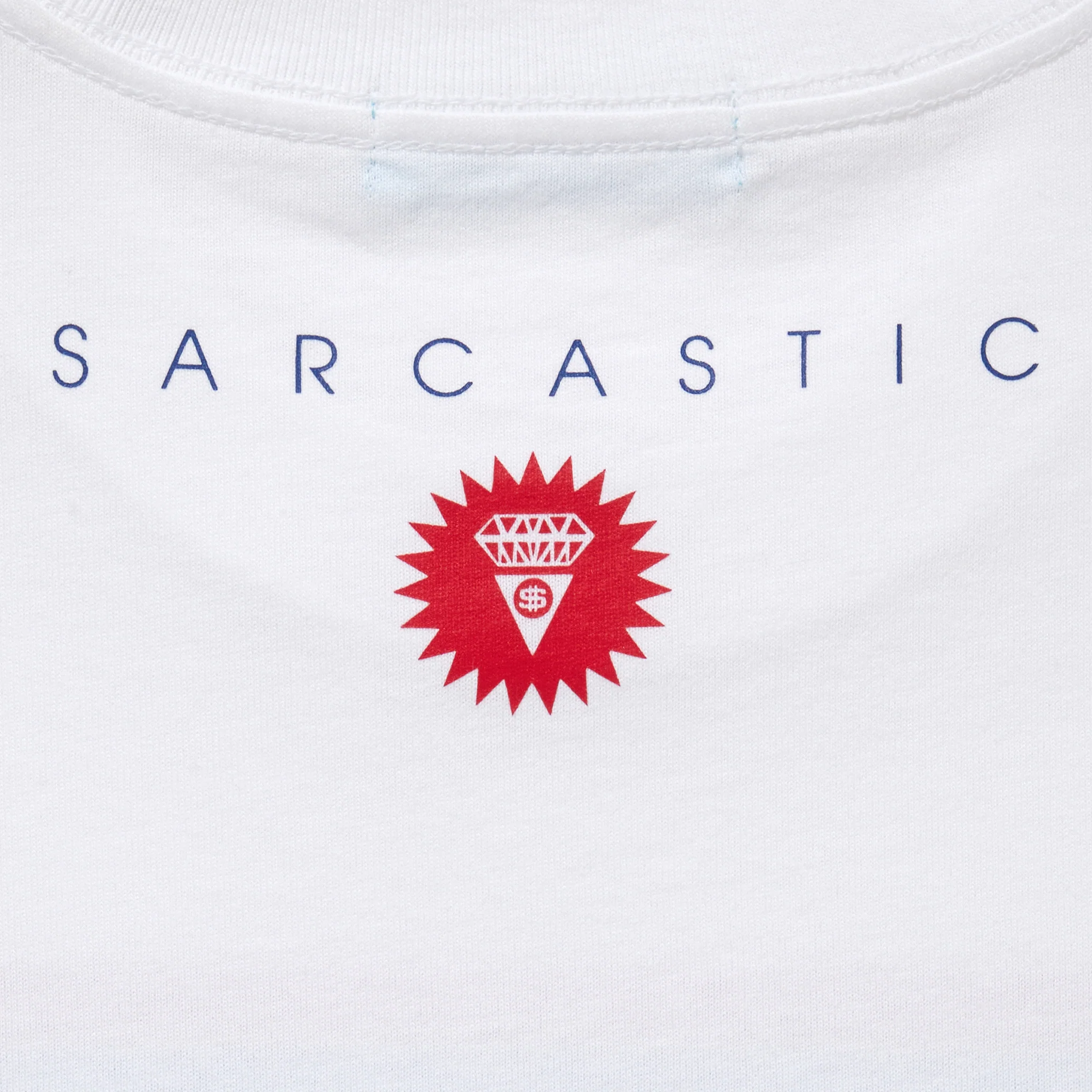 ICECREAM x SARCASTIC COTTON T-SHIRT BLOCKS