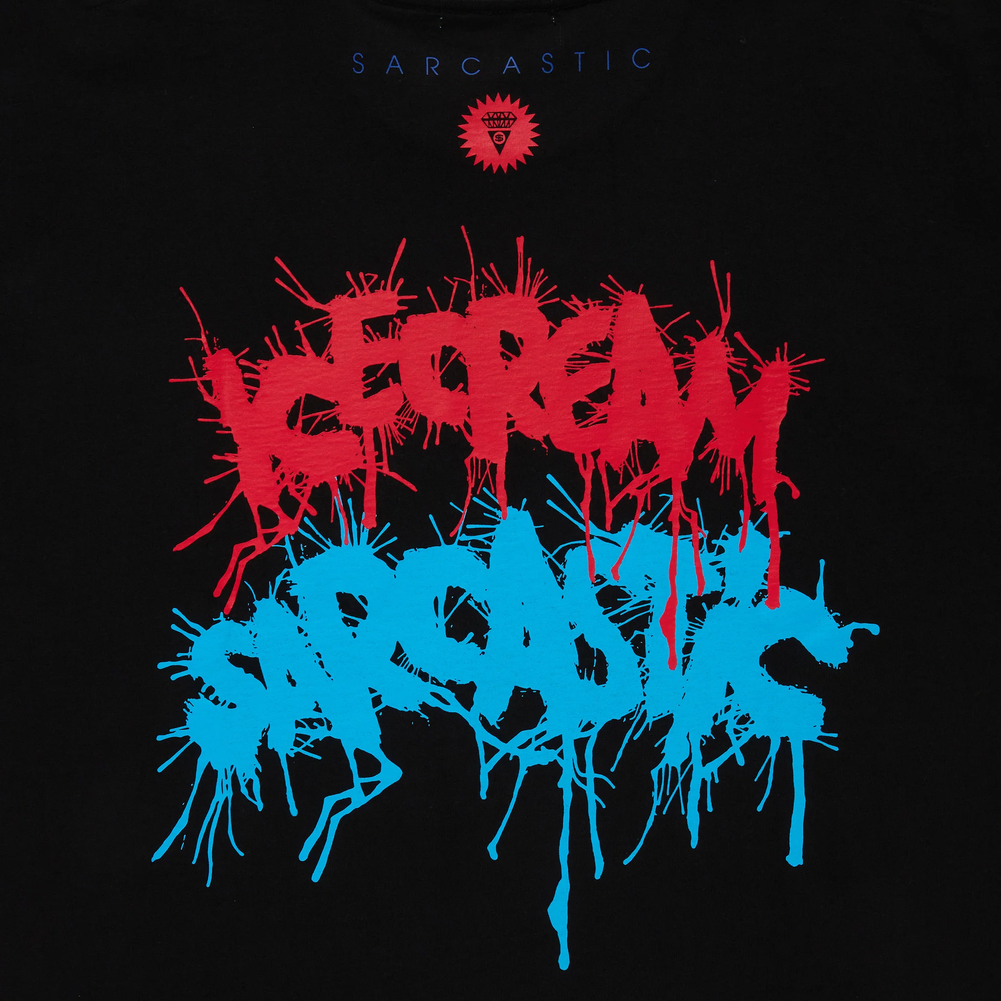 ICECREAM x SARCASTIC COTTON T-SHIRT TITANIC