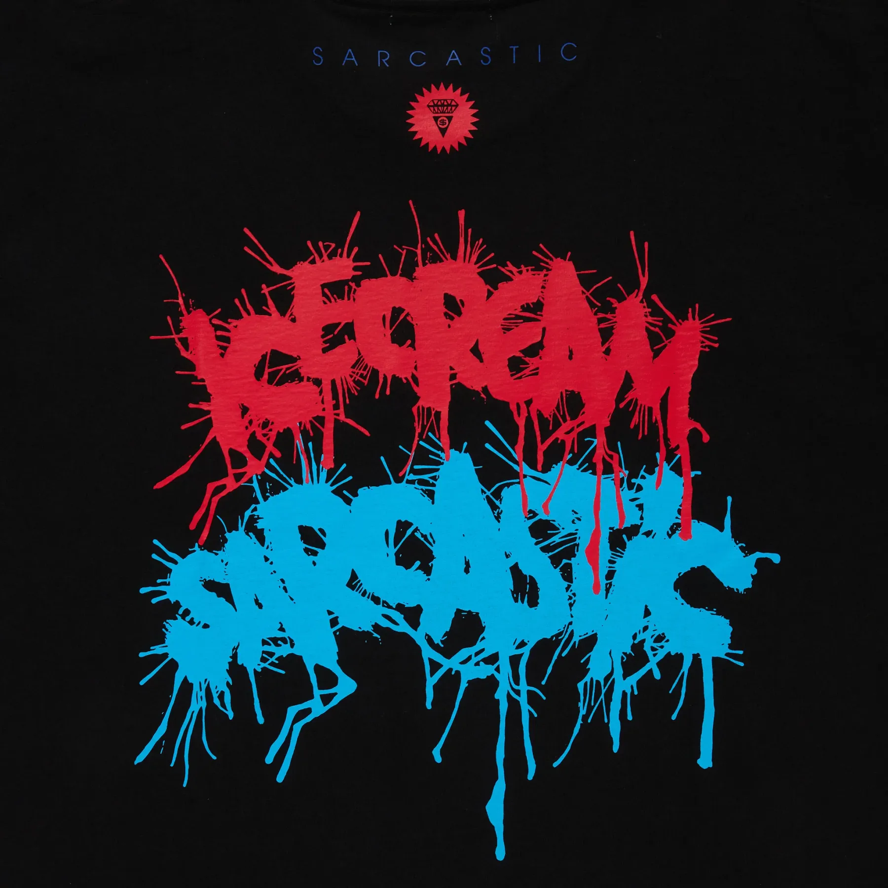 ICECREAM x SARCASTIC COTTON T-SHIRT TITANIC