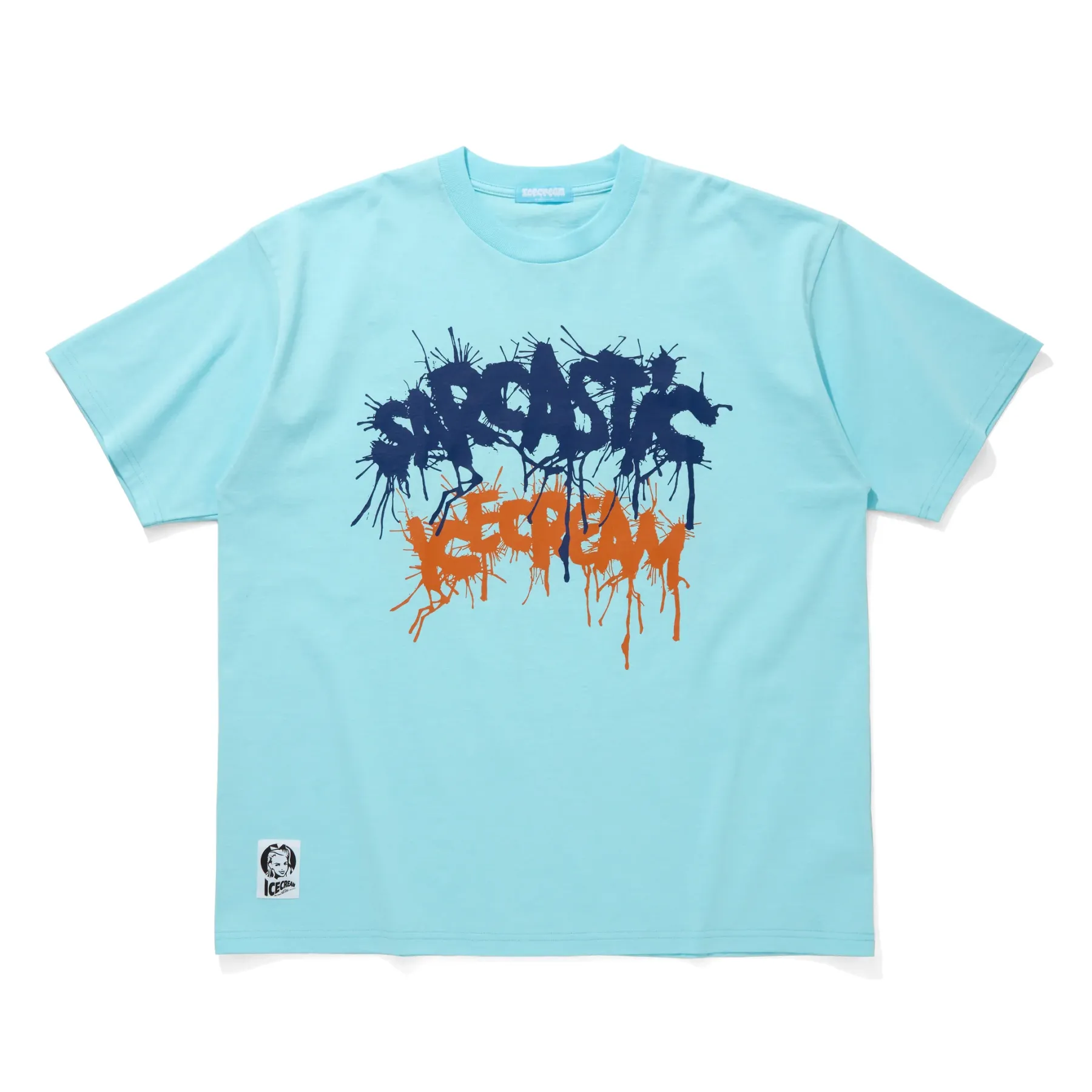 ICECREAM x SARCASTIC COTTON T-SHIRT TITANIC