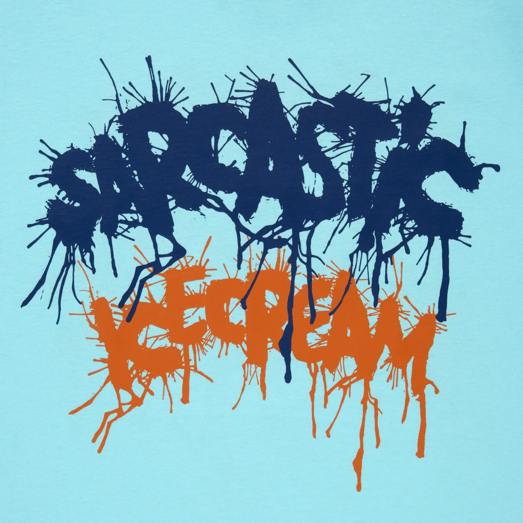 ICECREAM x SARCASTIC COTTON T-SHIRT TITANIC