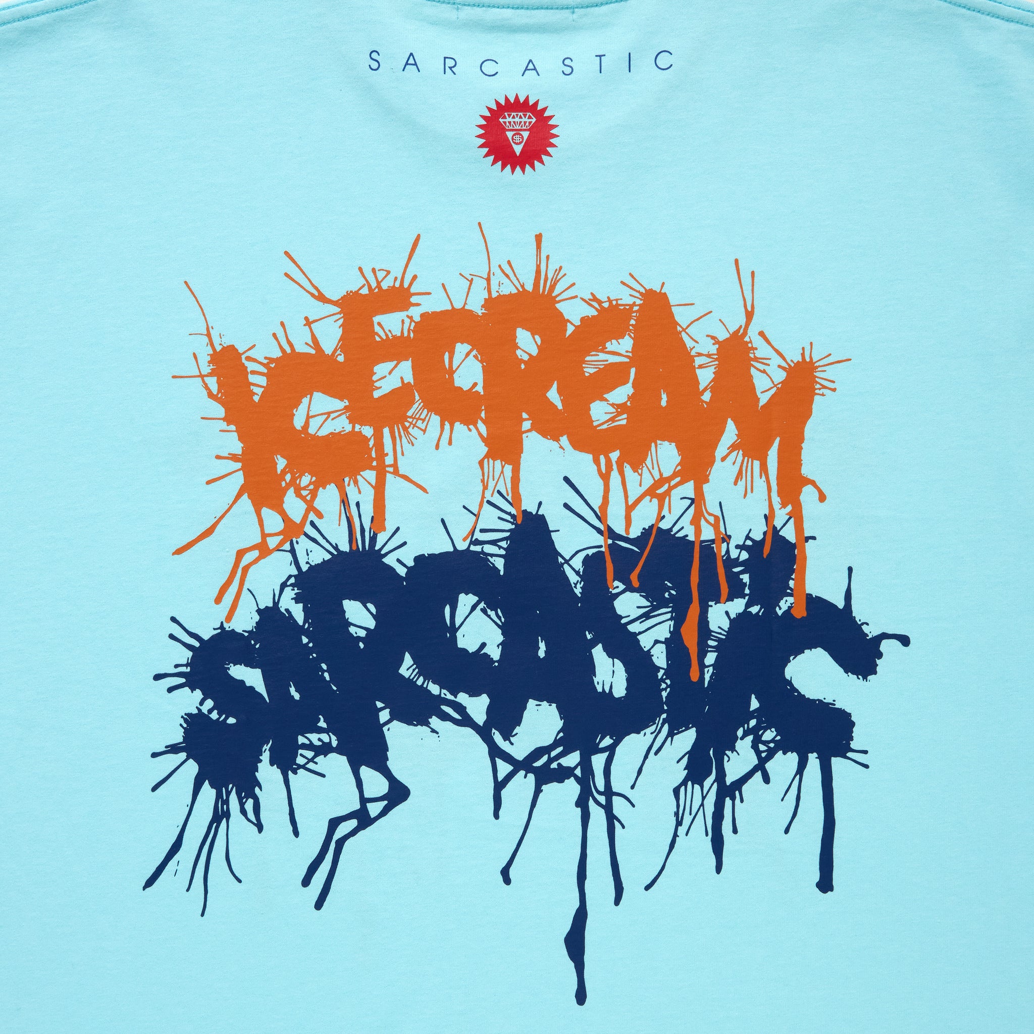 ICECREAM x SARCASTIC COTTON T-SHIRT TITANIC