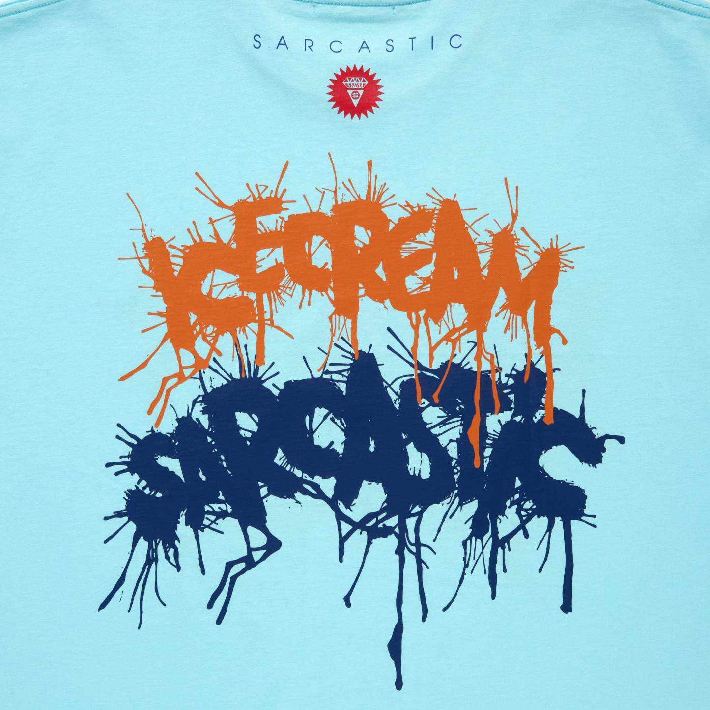 ICECREAM x SARCASTIC COTTON T-SHIRT TITANIC