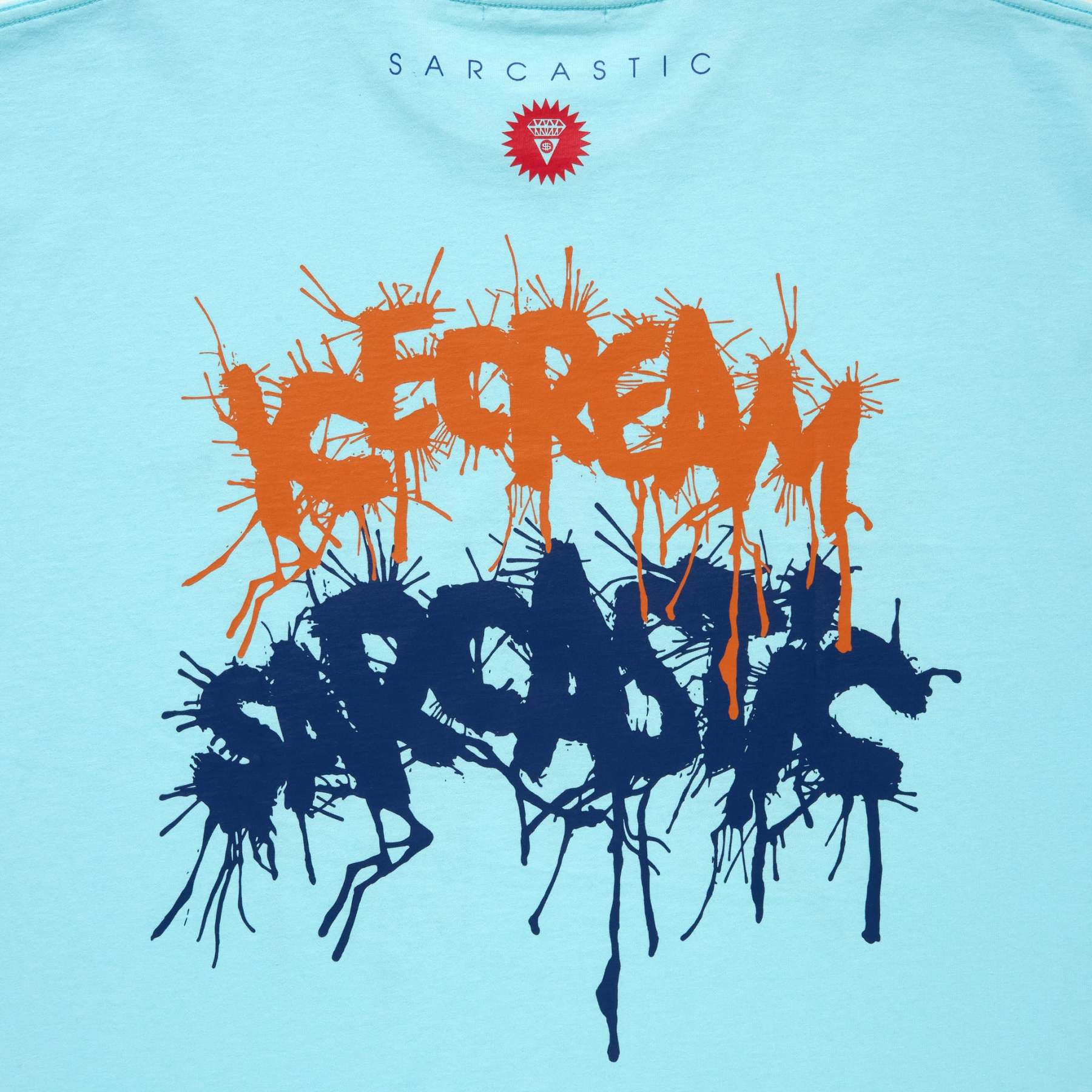 ICECREAM x SARCASTIC COTTON T-SHIRT TITANIC