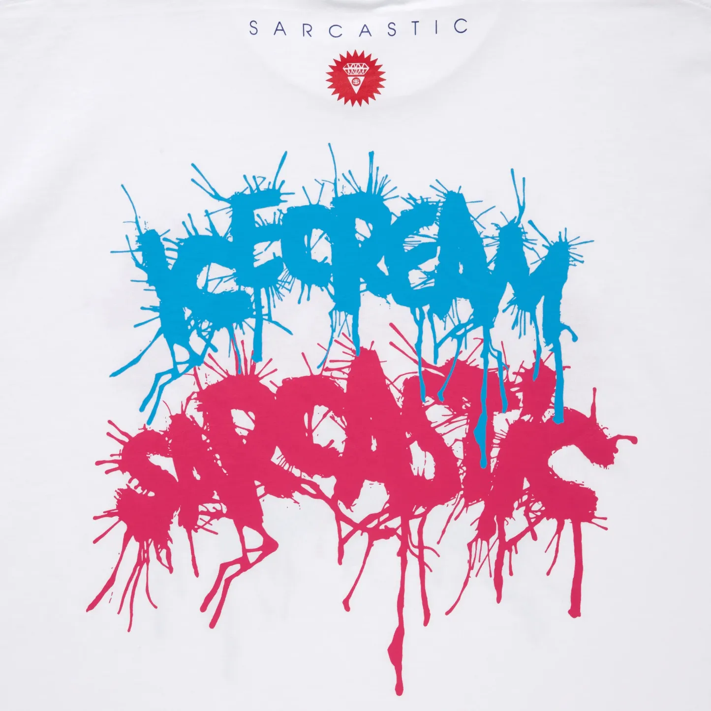 ICECREAM x SARCASTIC COTTON T-SHIRT TITANIC