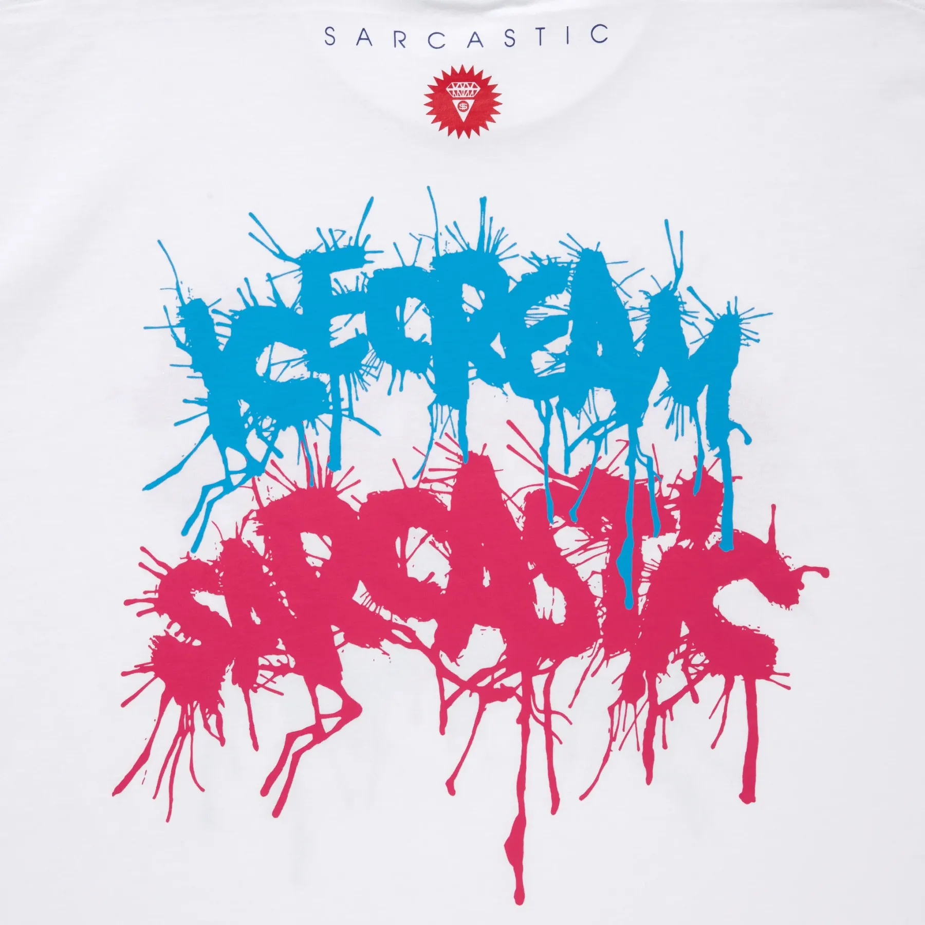 ICECREAM x SARCASTIC COTTON T-SHIRT TITANIC