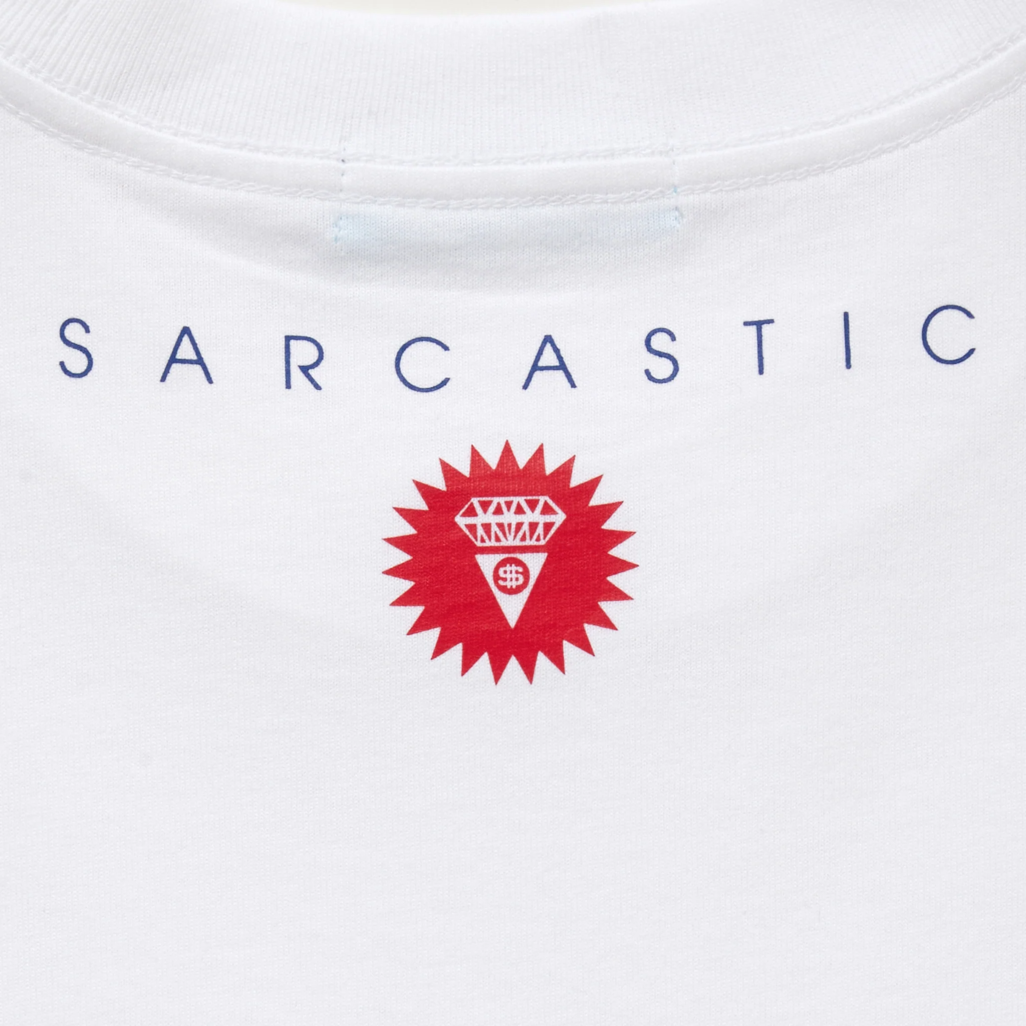 ICECREAM x SARCASTIC COTTON T-SHIRT SKATE BOARDERS