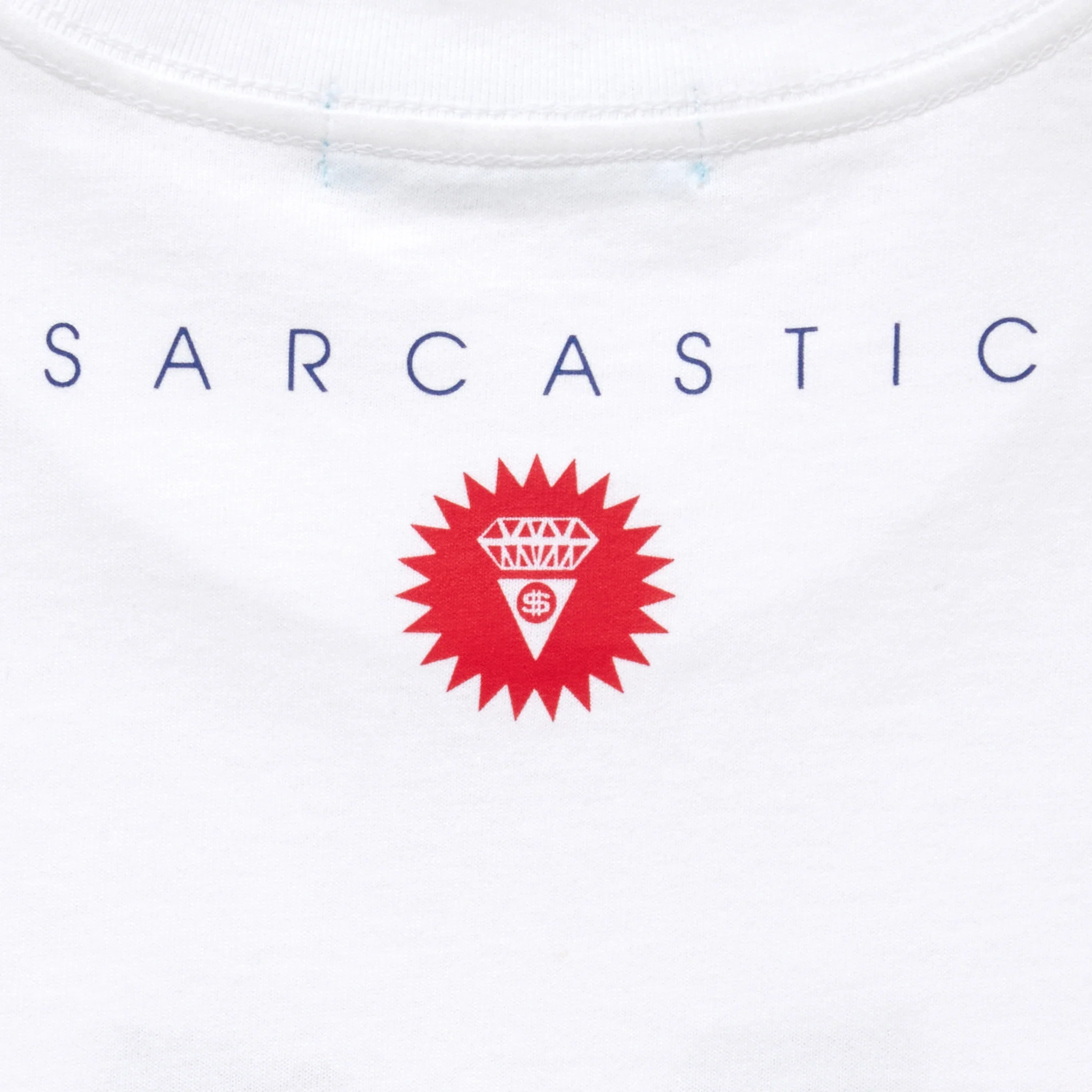 ICECREAM x SARCASTIC COTTON T-SHIRT SONIC DEVASTATION (WHITE)