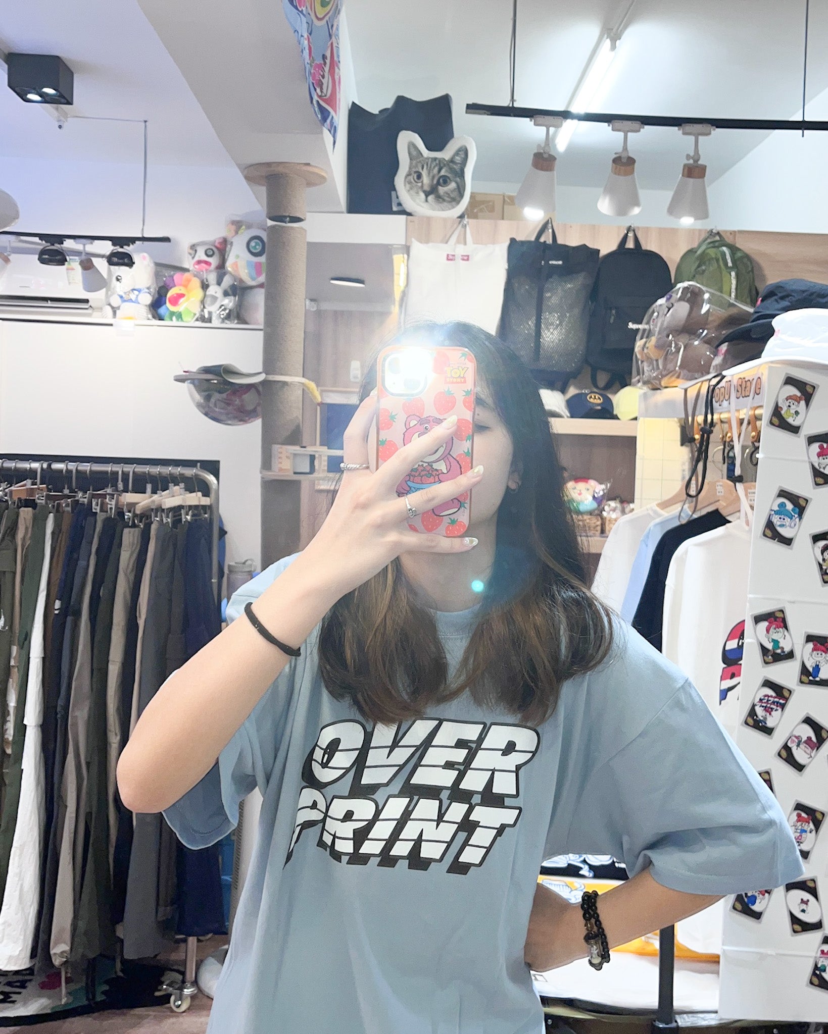 Over print Captain Tee *Glow in the dark {TAIWAN POPUP Limited}