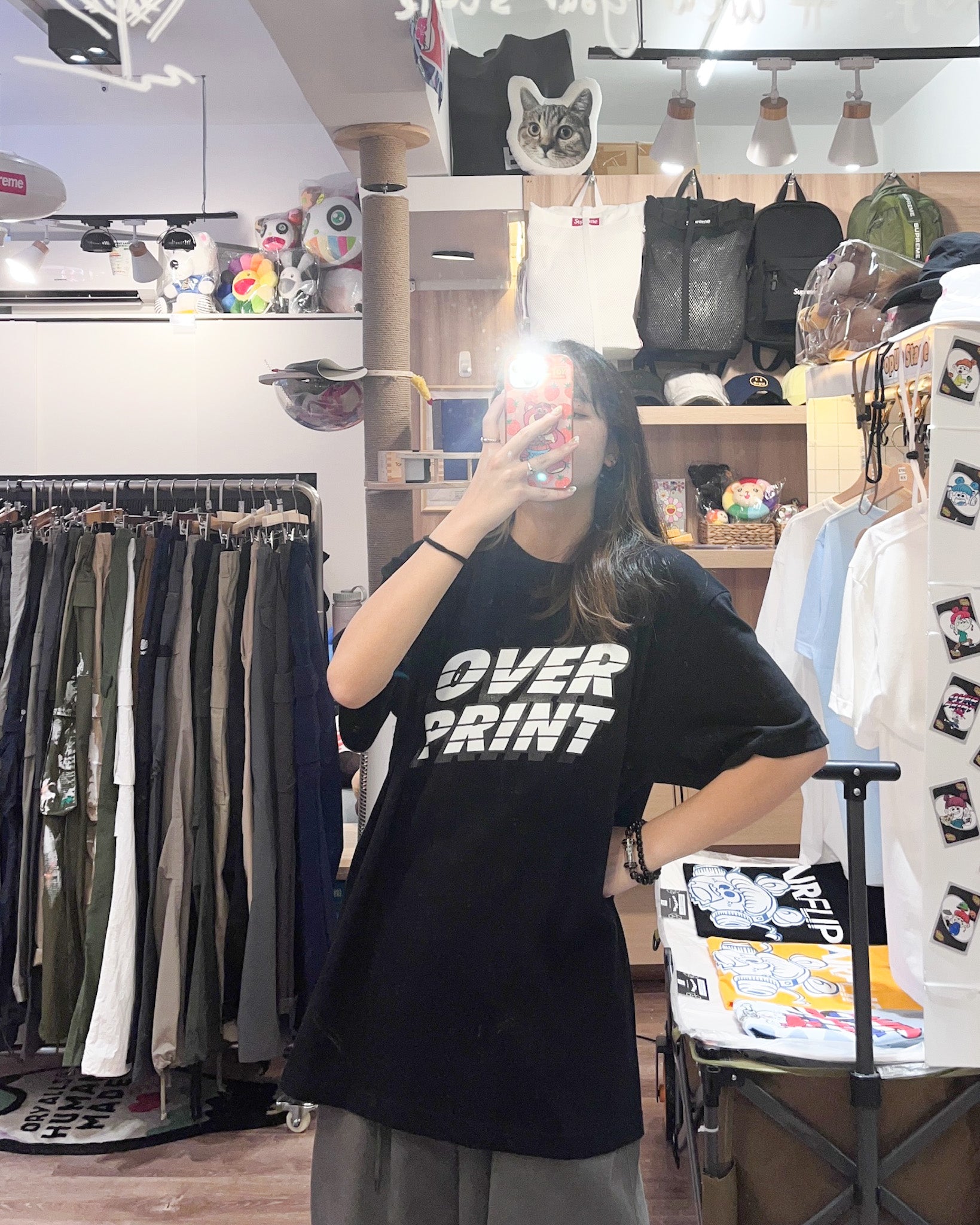Over print Captain Tee *Glow in the dark {TAIWAN POPUP Limited}