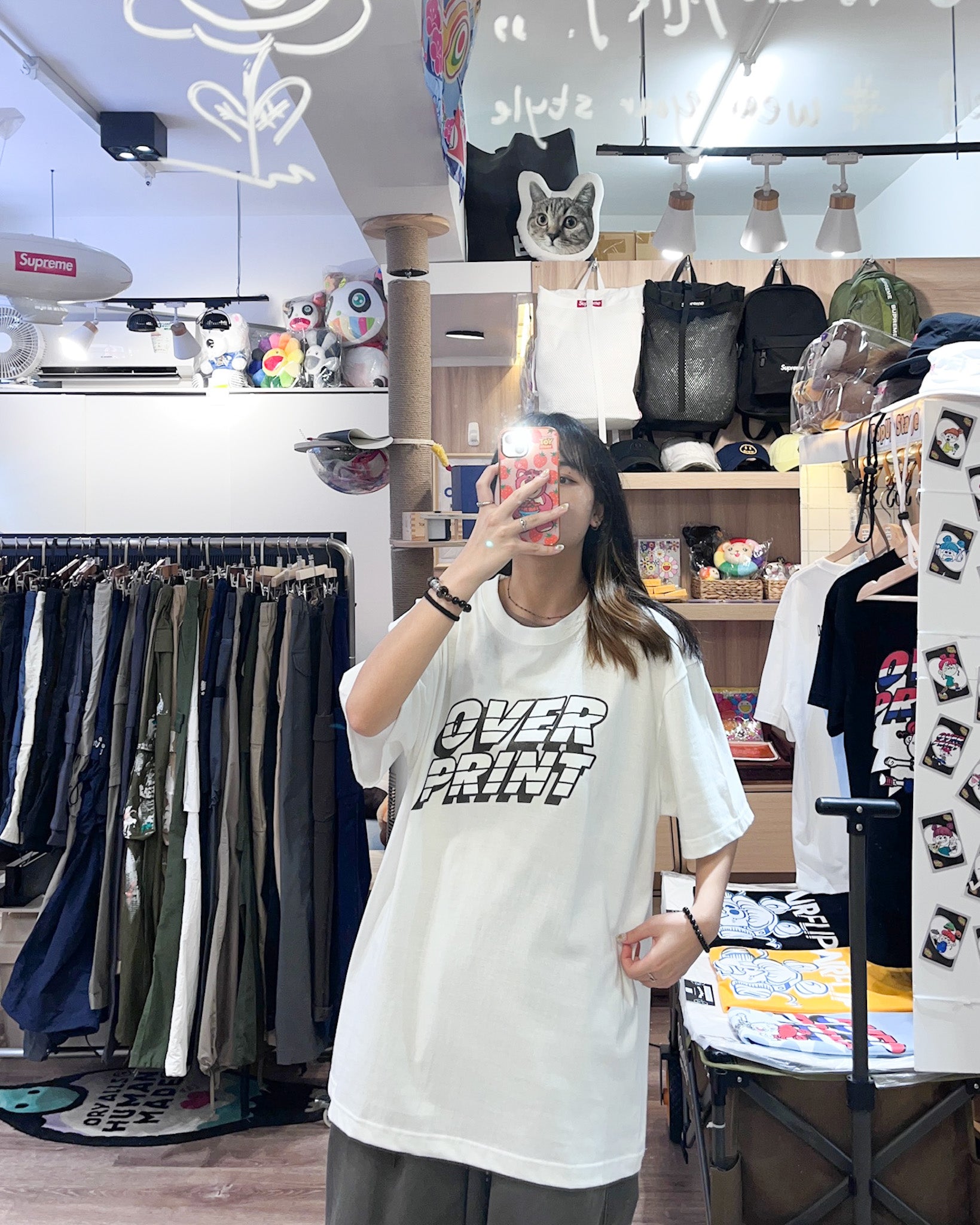 Over print Captain Tee *Glow in the dark {TAIWAN POPUP Limited}