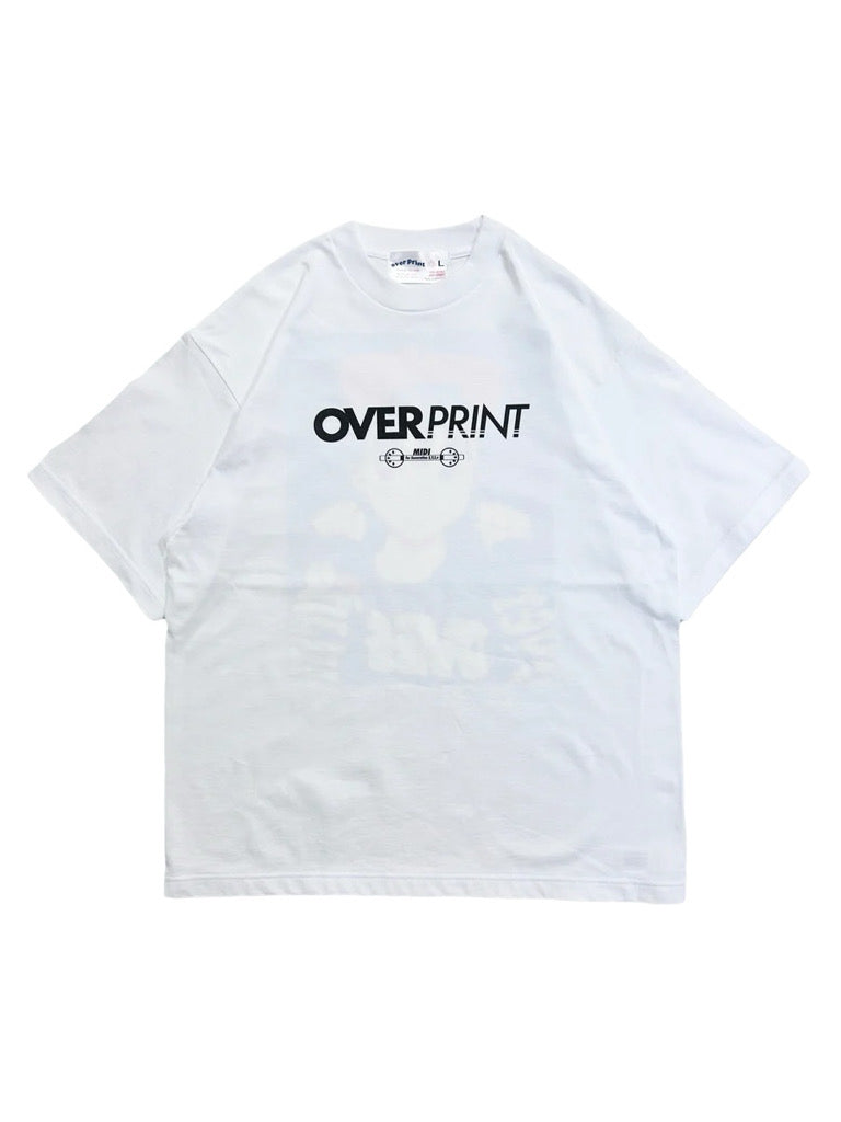 Over print Pop Art Tee Ver:19 (White)