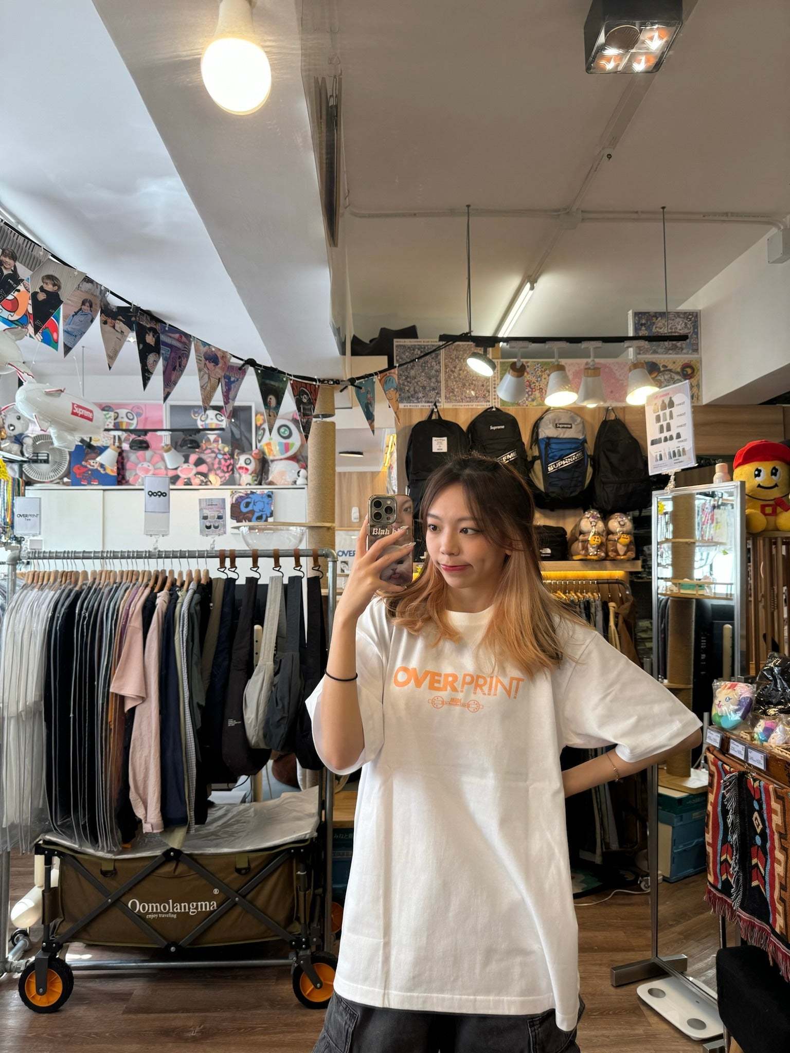 Over print Pop Art Tee Ver:17 (Japan Dealers Limited) *Colour Logo