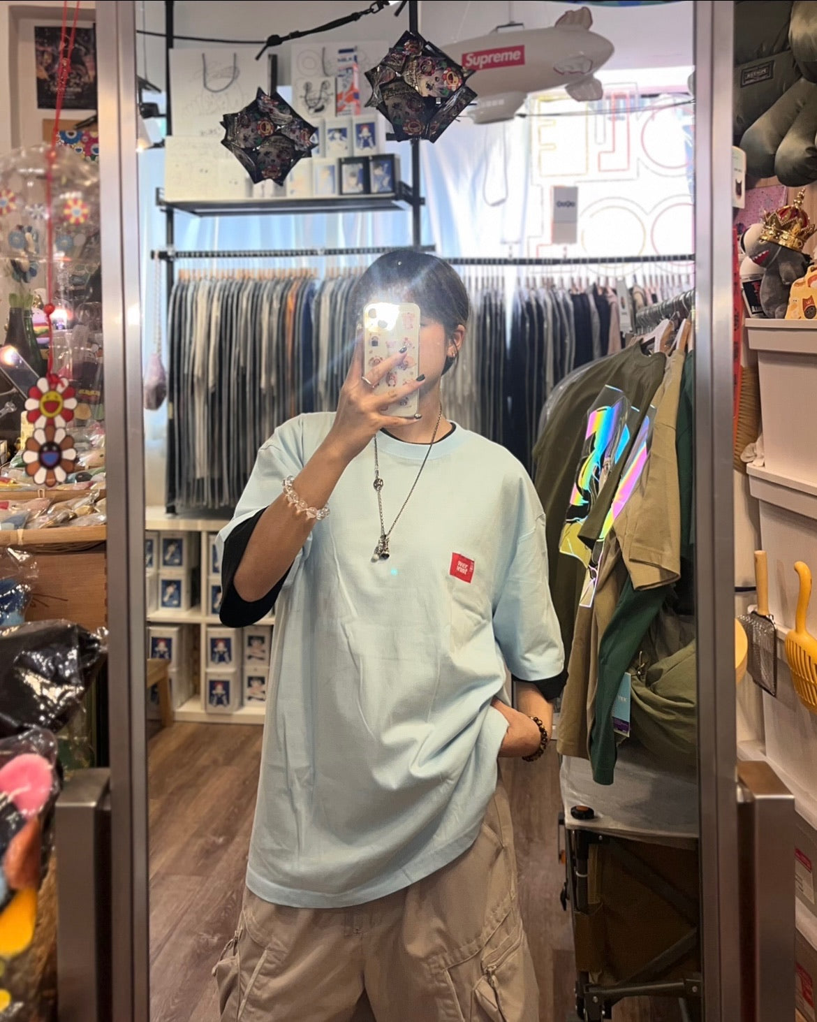 Over print Pop Art Tee Ver:18 *Aurora Reflector (改) JQ Name