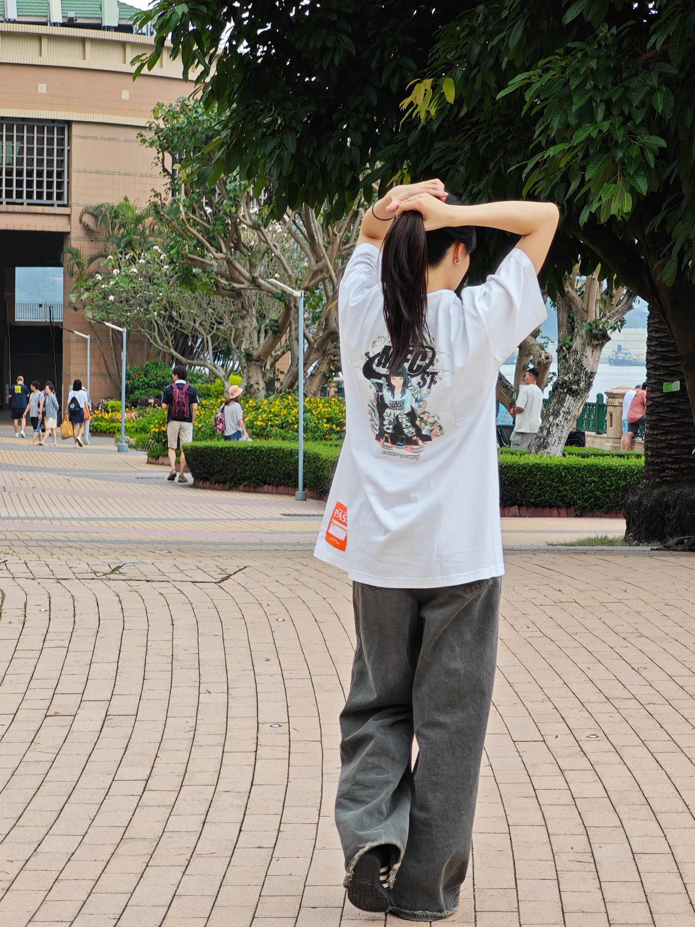 Over Print x MFC Store SNEAKERS Tee