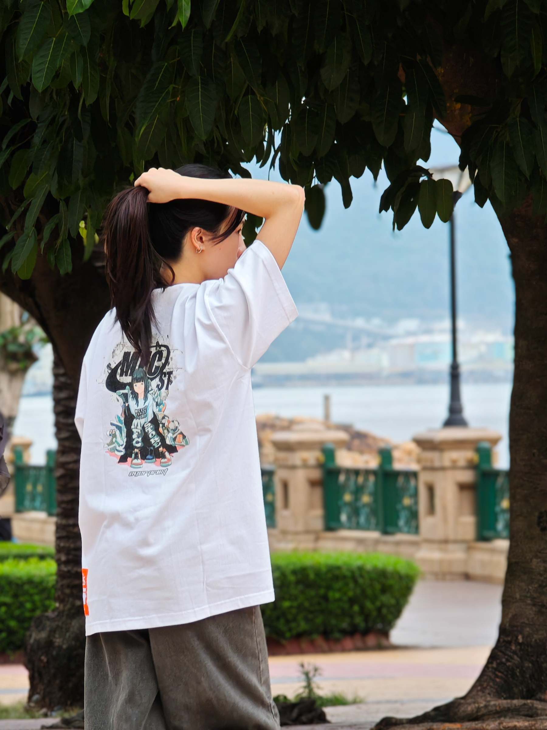 Over Print x MFC Store SNEAKERS Tee