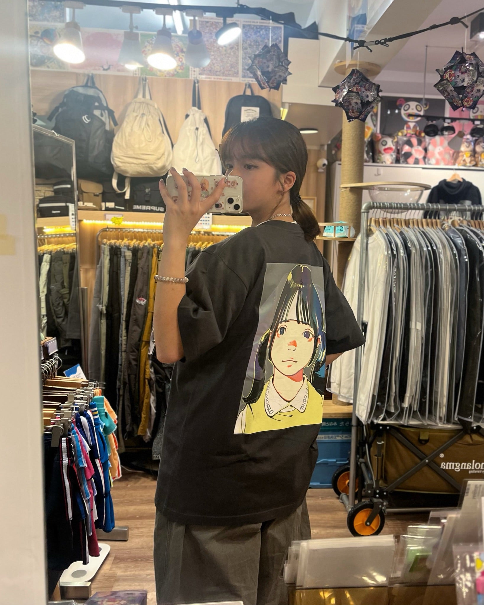 Over print Pop Art Tee Ver:18 *Aurora Reflector (改) JQ Name